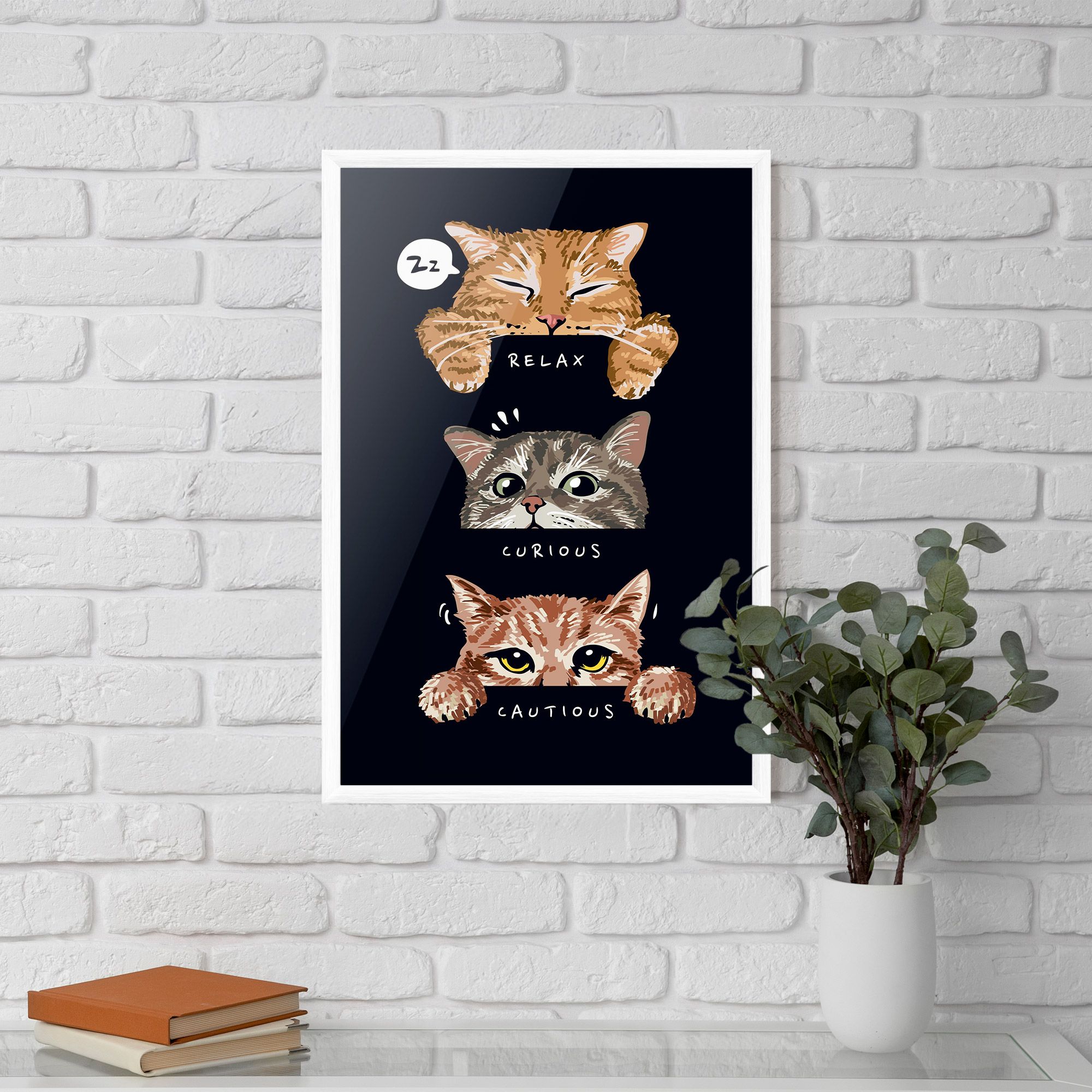 Relax Cat mockup 5