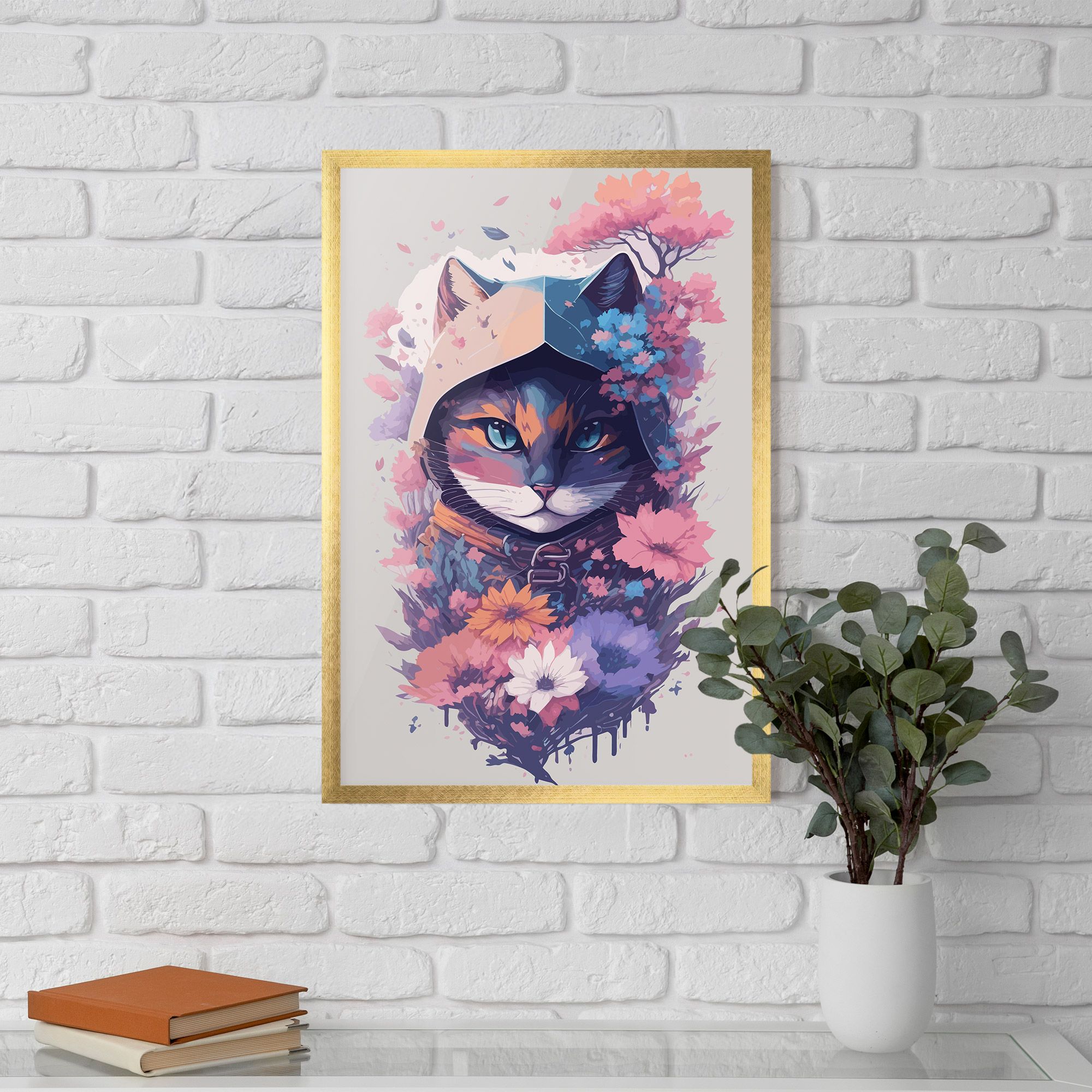 Purple Cat mockup 5