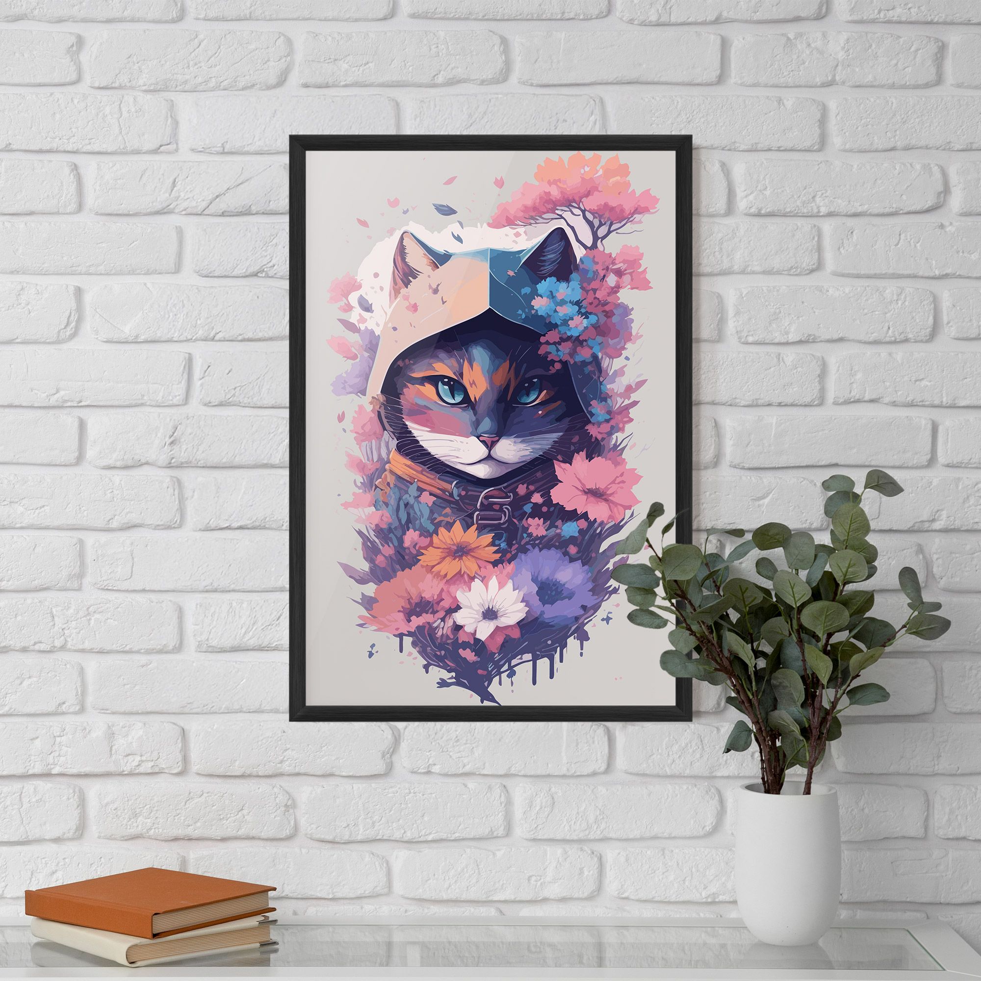 Purple Cat mockup 5