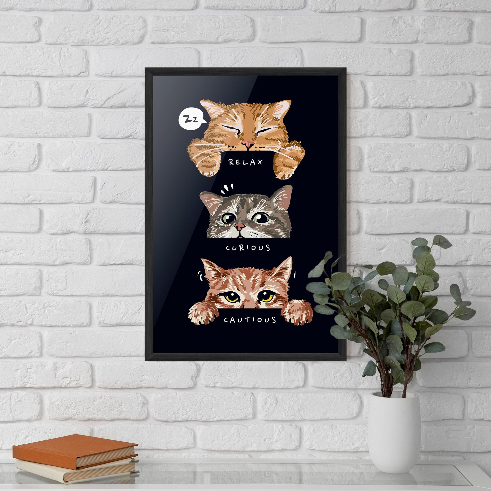 Relax Cat mockup 5