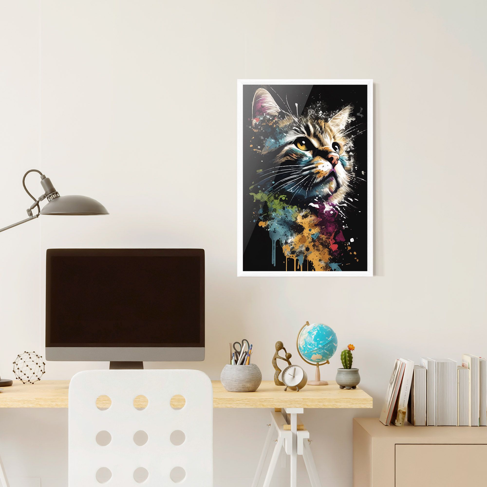 Painted Cat mockup 6