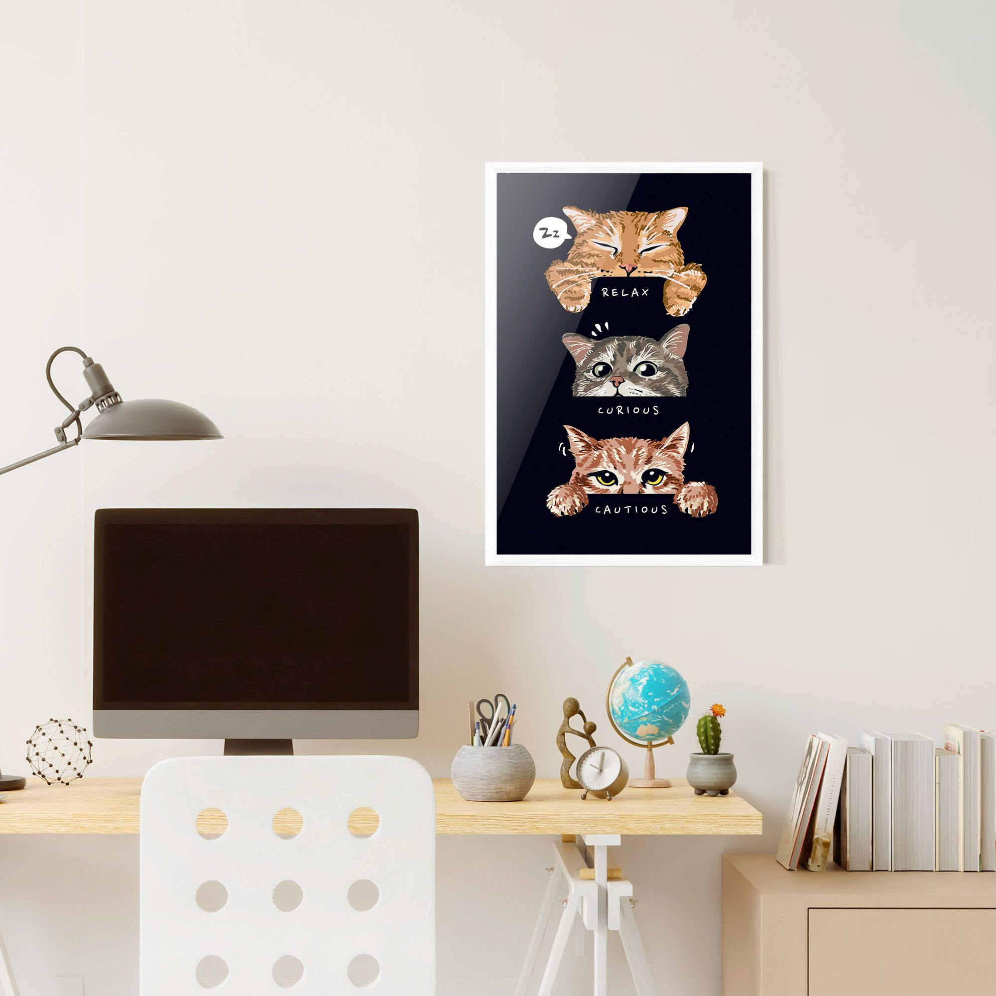 Relax Cat mockup 6