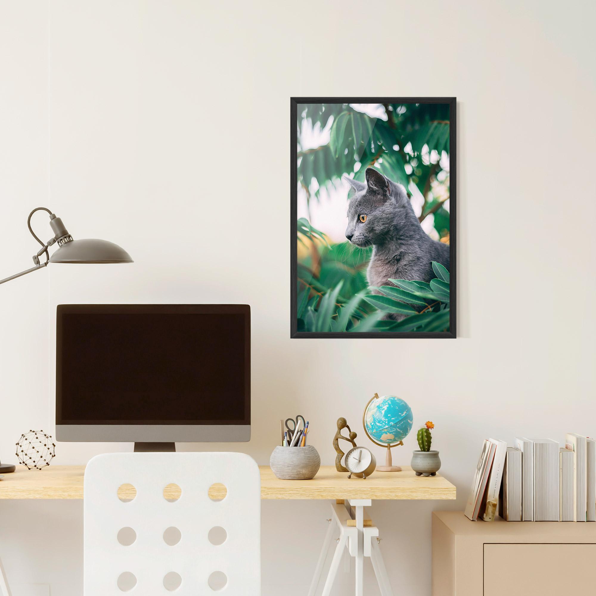 Poster Înrămat Cat Tree mockup 6