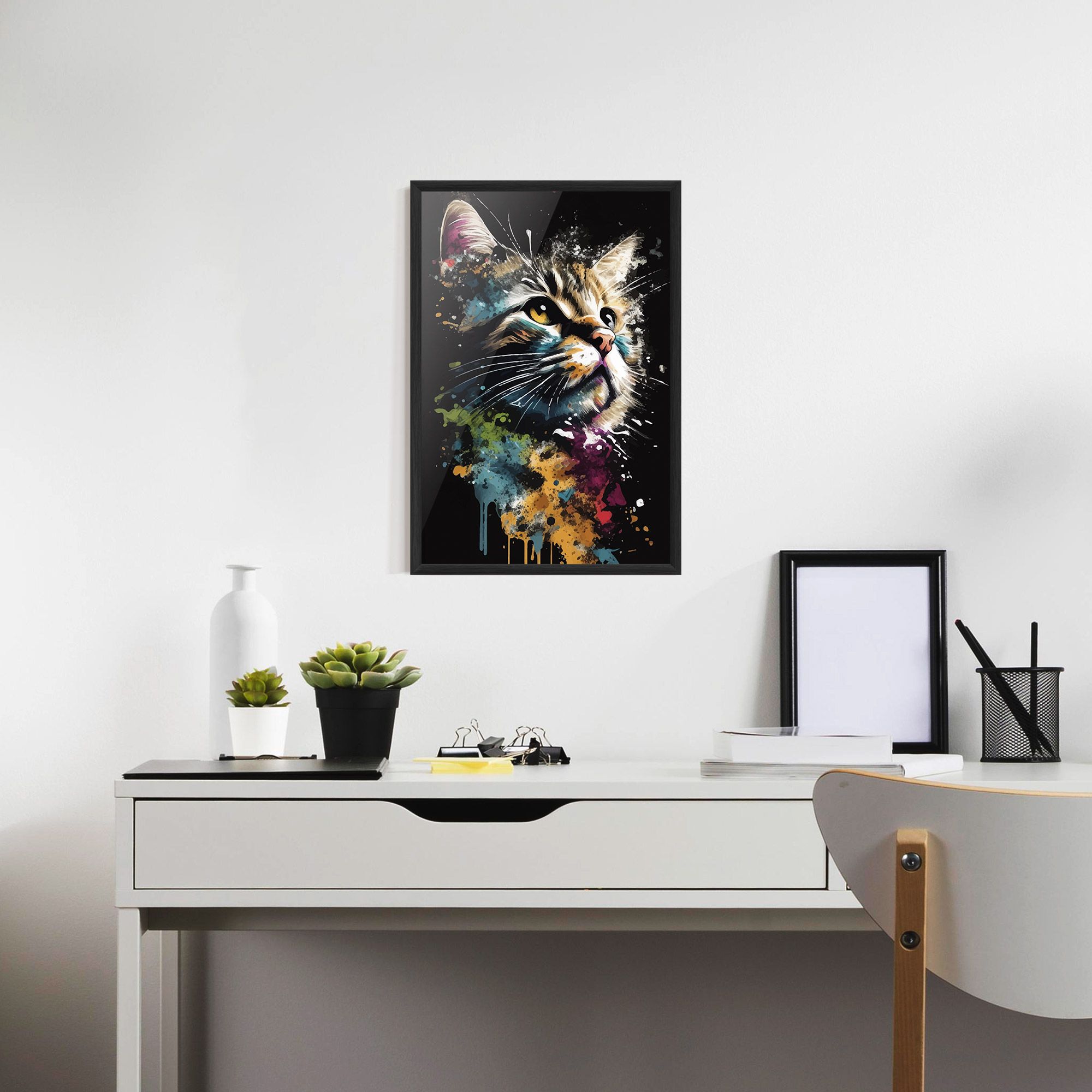 Painted Cat mockup 7