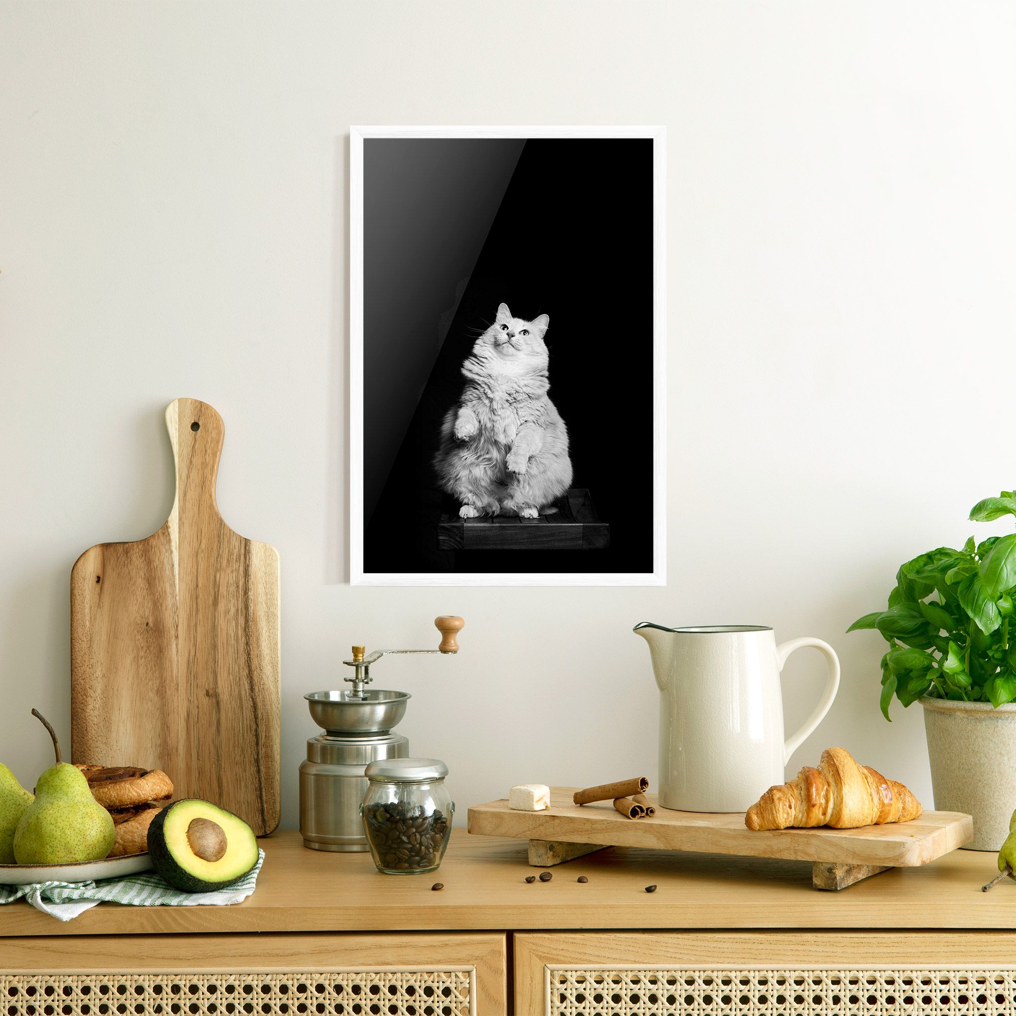 Big Fluffy Cat mockup 8