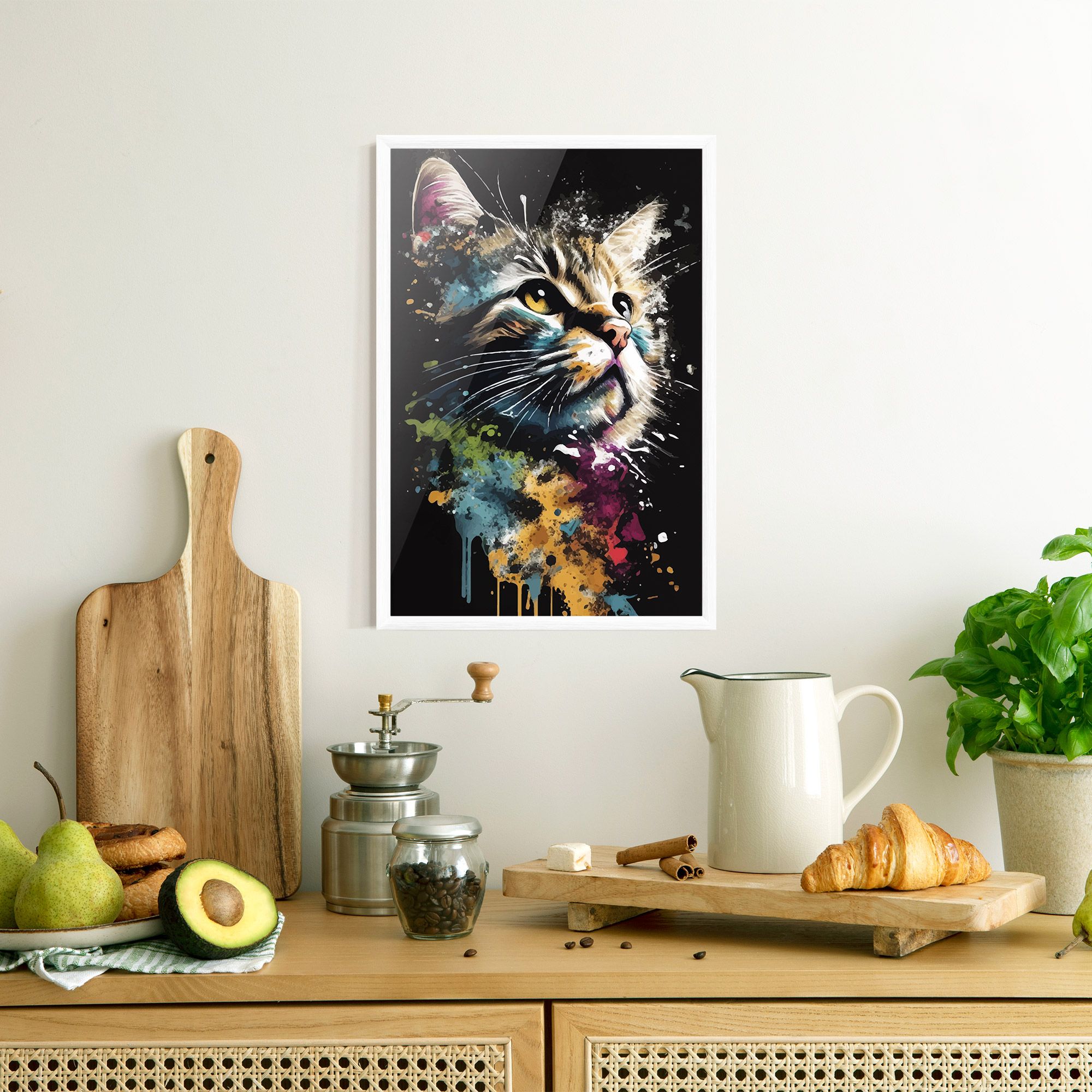 Painted Cat mockup 8