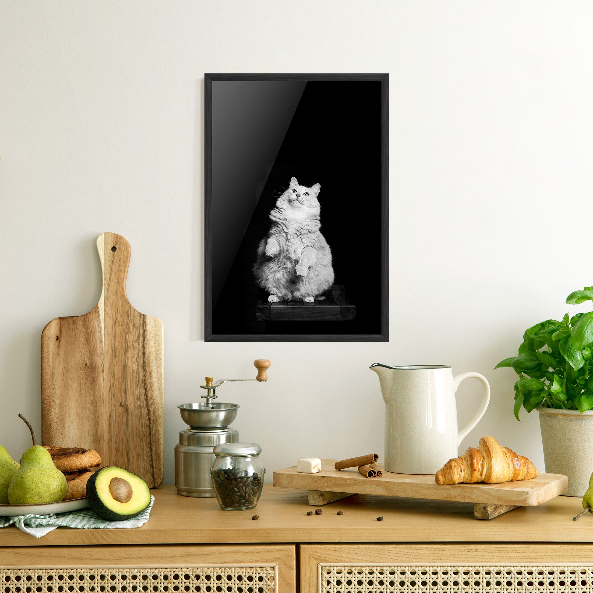 Big Fluffy Cat mockup 8
