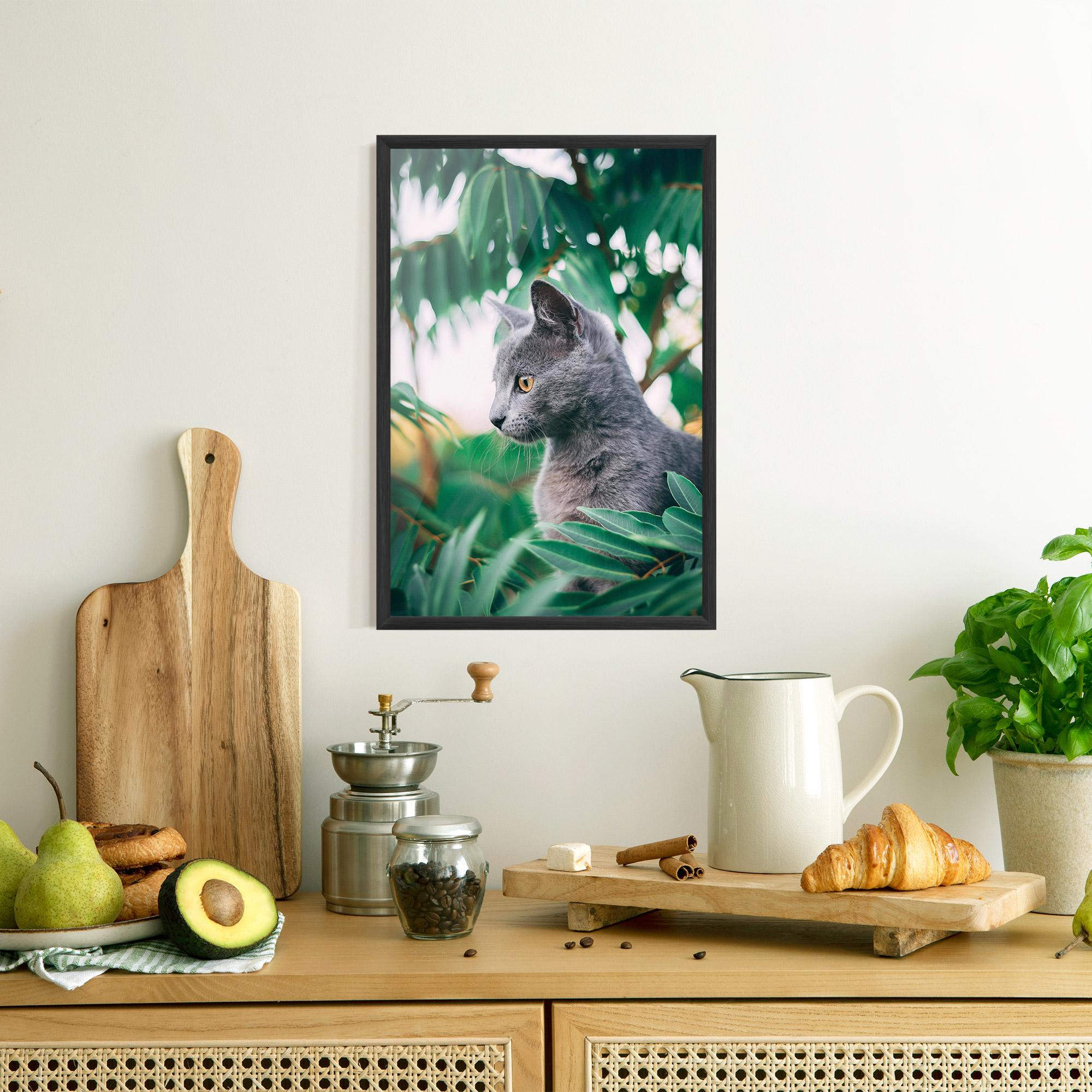 Poster Înrămat Cat Tree mockup 8
