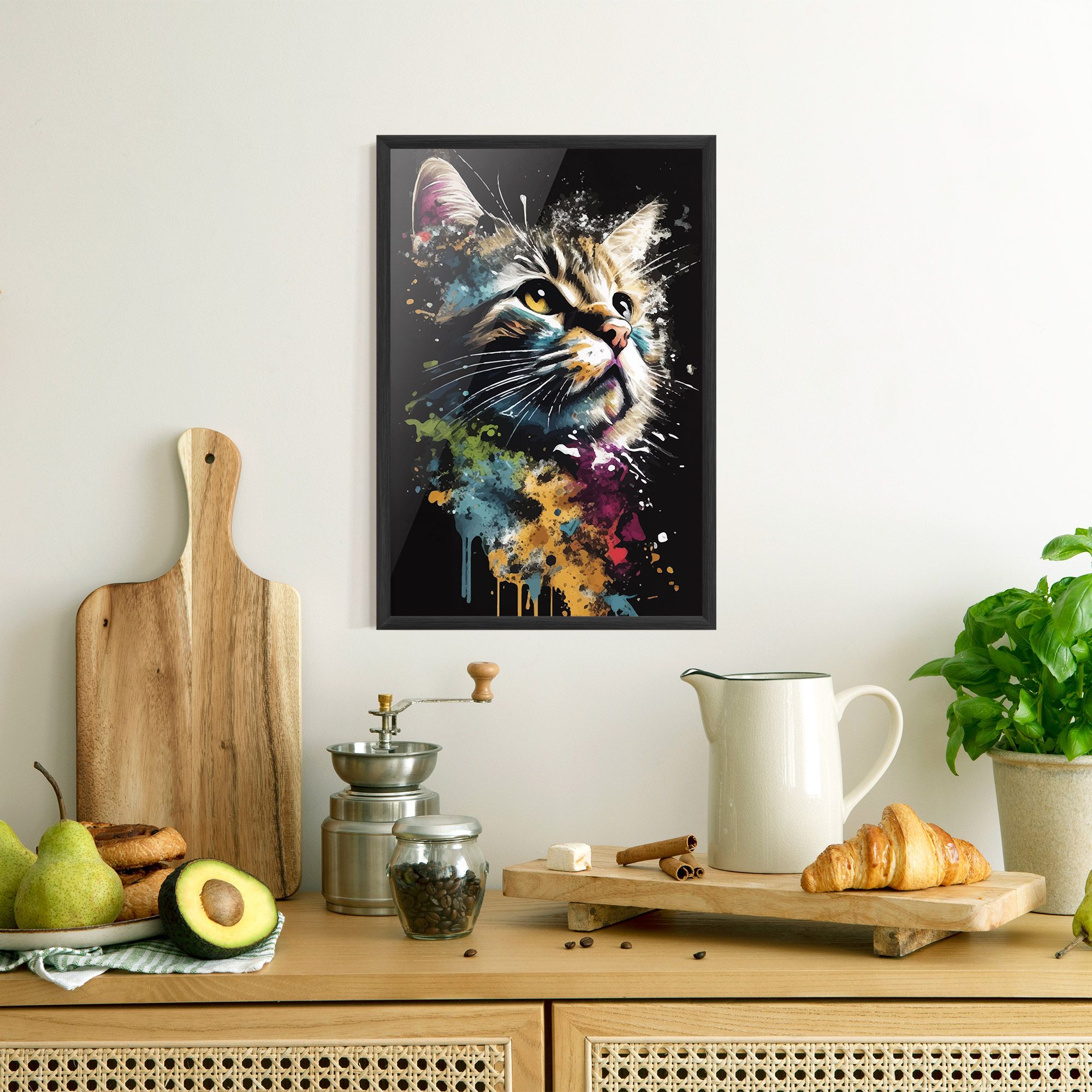 Painted Cat mockup 8