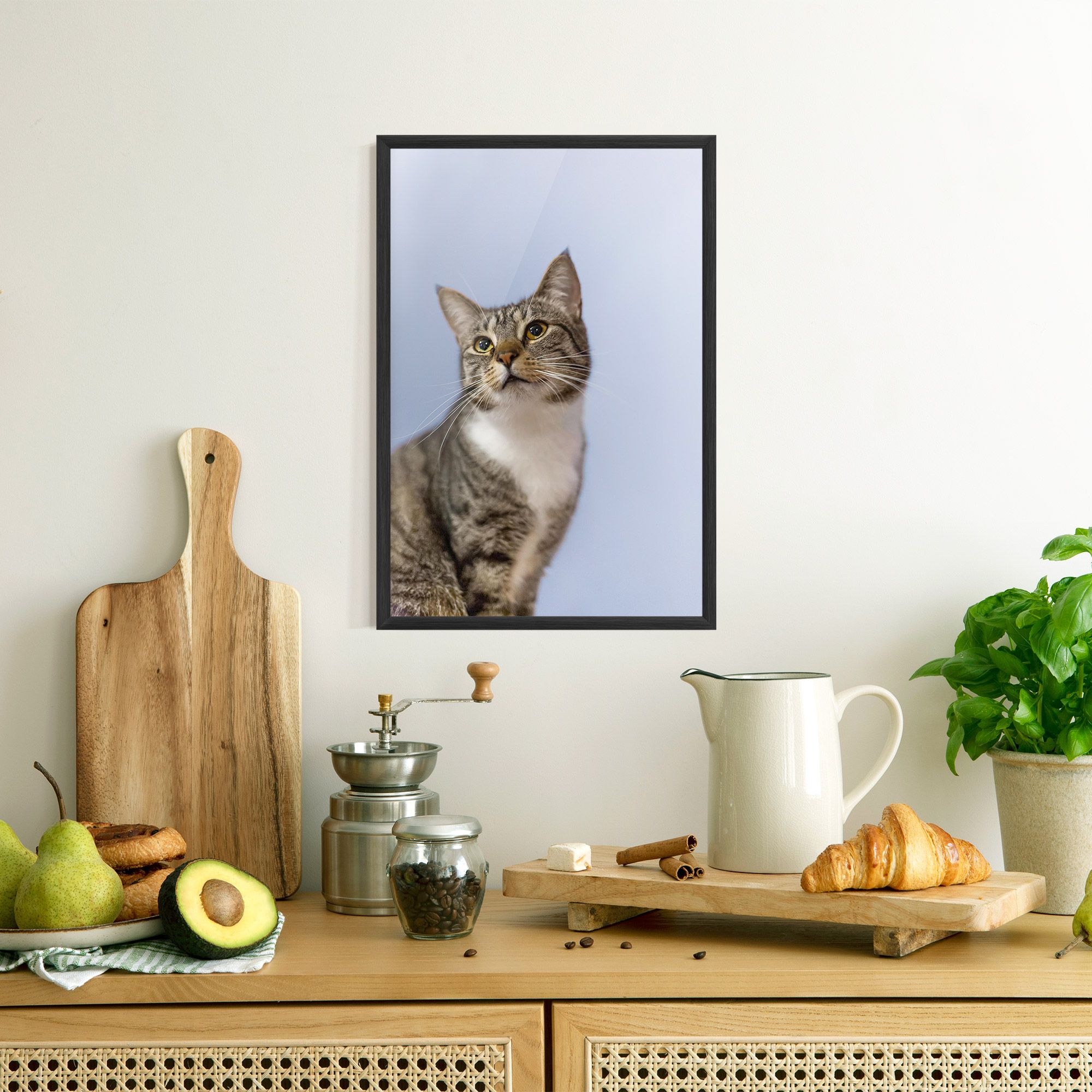 Yellow Eyes Cat mockup 8