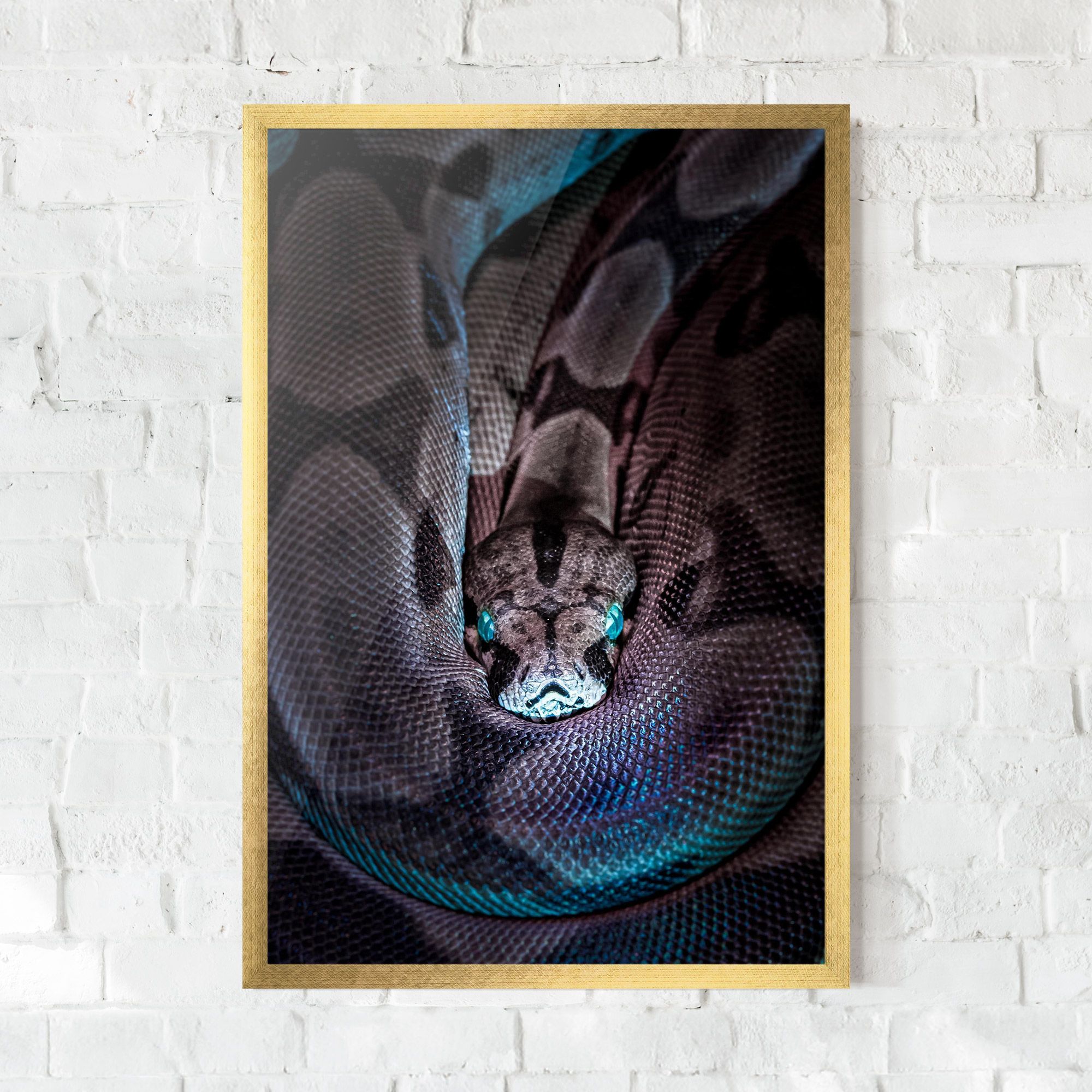 Vibrant Snake mockup 0