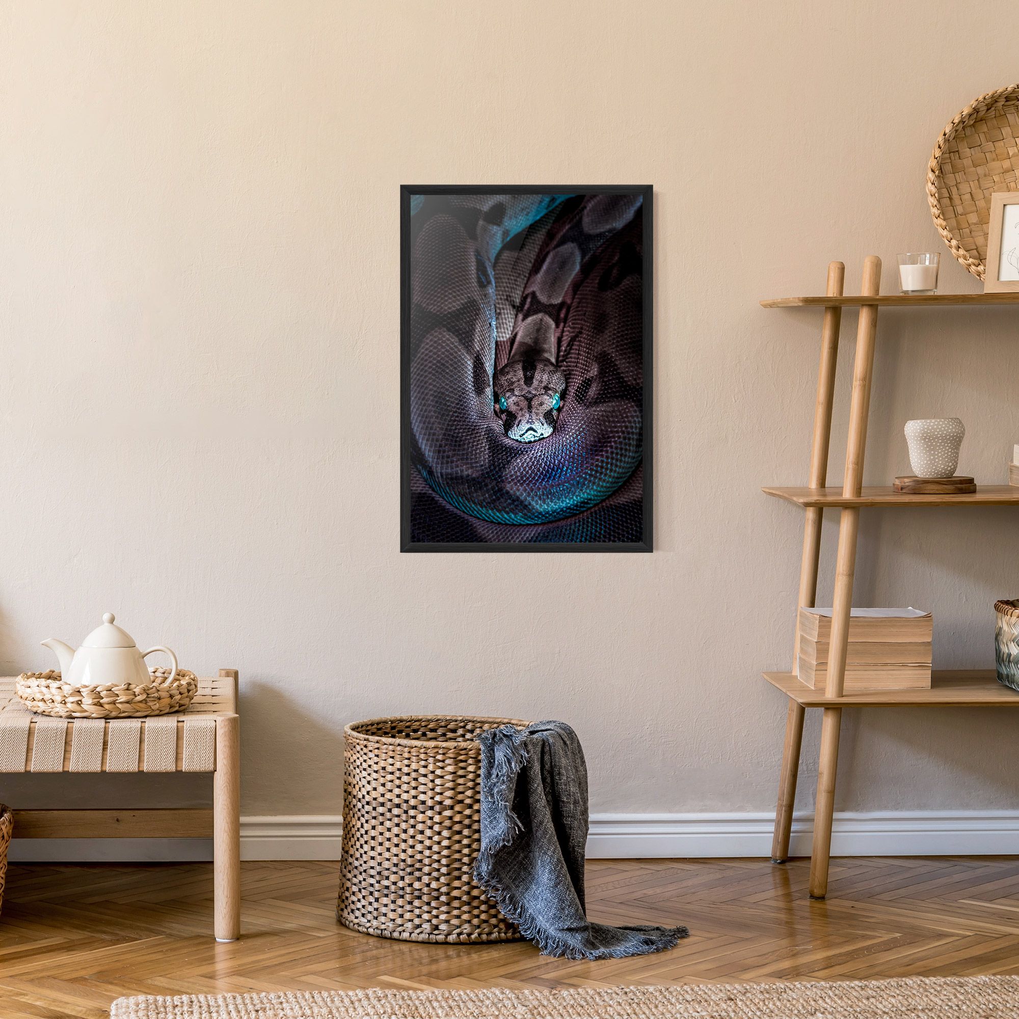 Vibrant Snake mockup 9