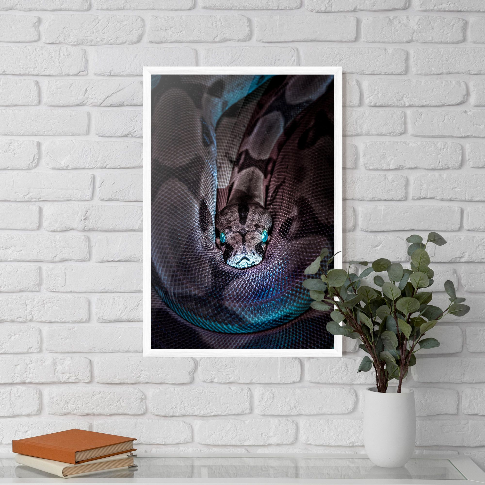 Vibrant Snake mockup 5