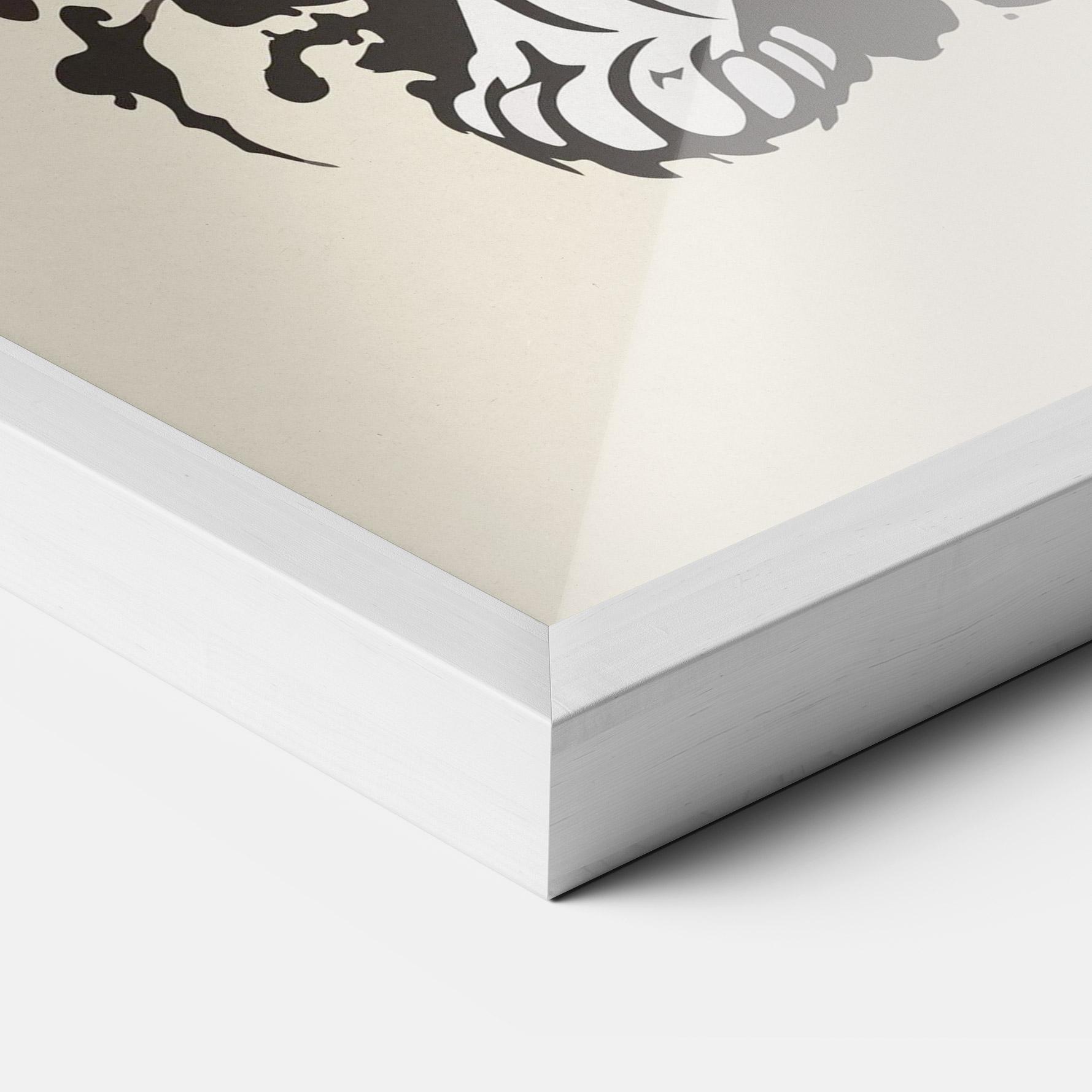 Poster Înrămat Asiatic Tiger mockup 3