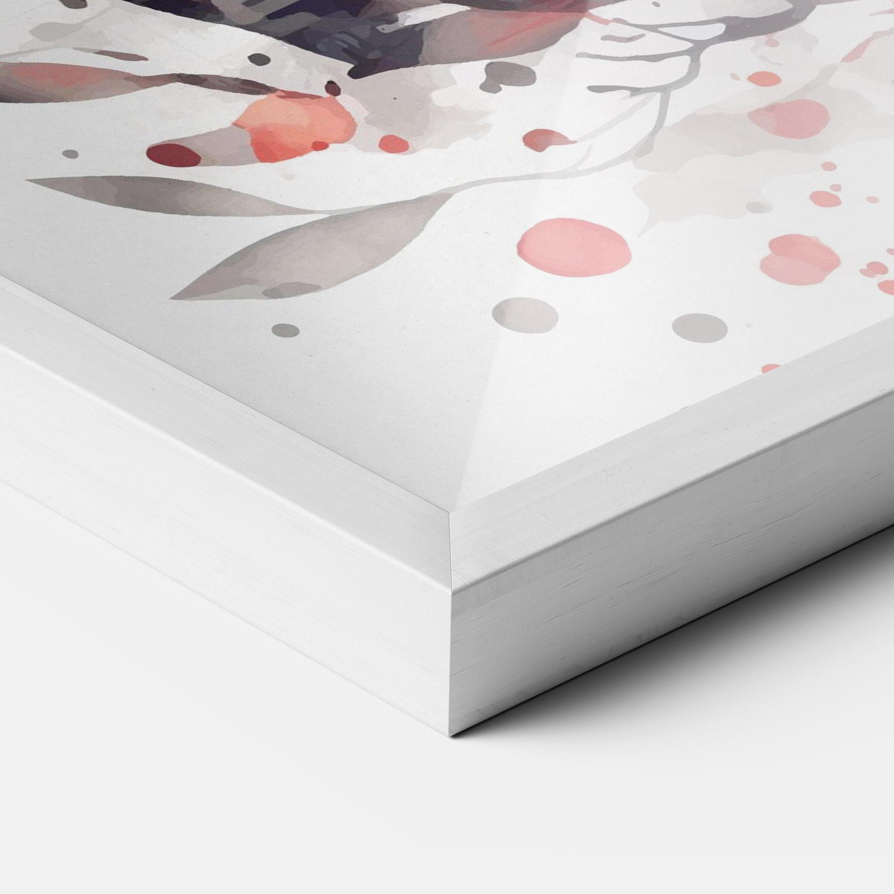 Poster Înrămat Red Tiger mockup 3