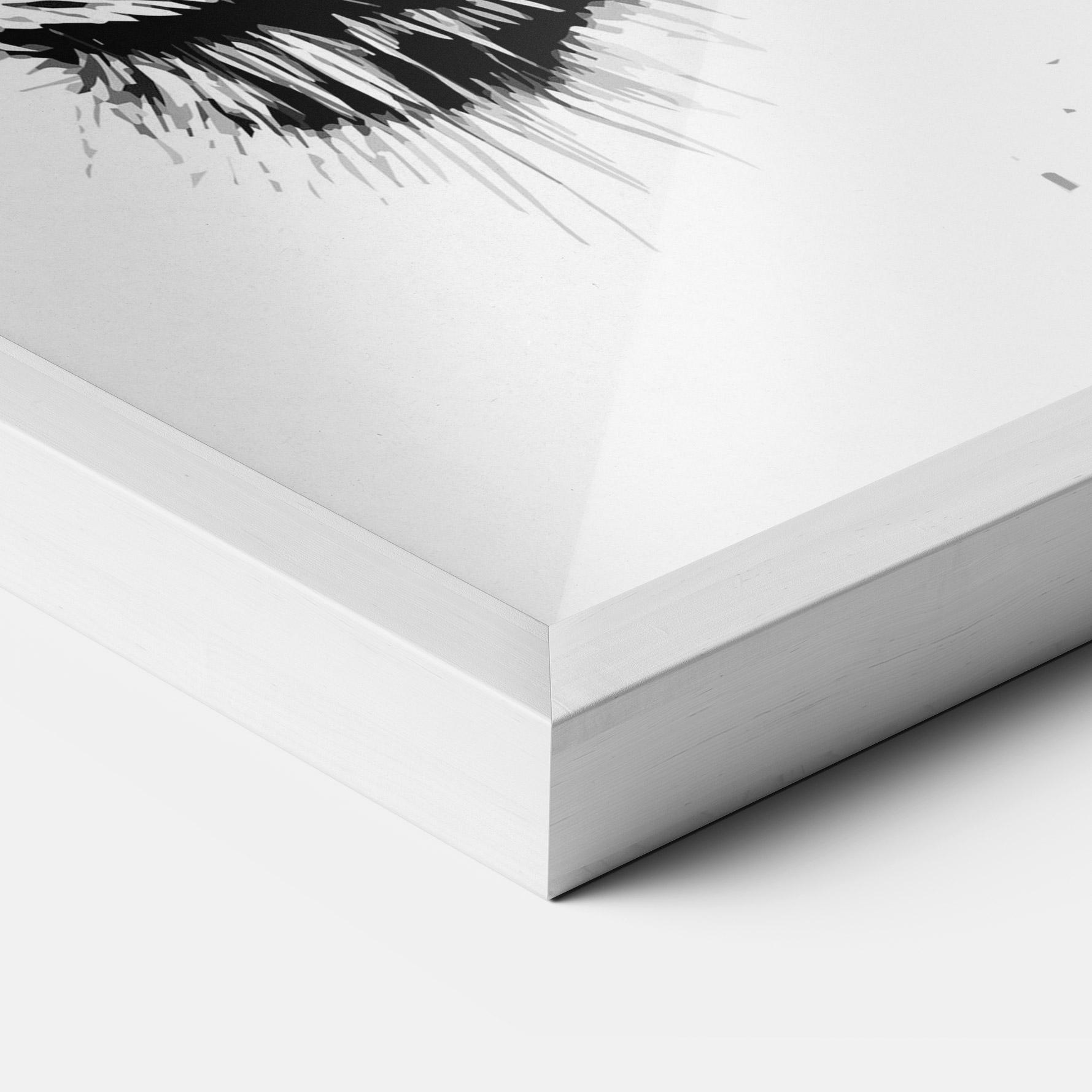 Poster Înrămat Tiger Profile mockup 3