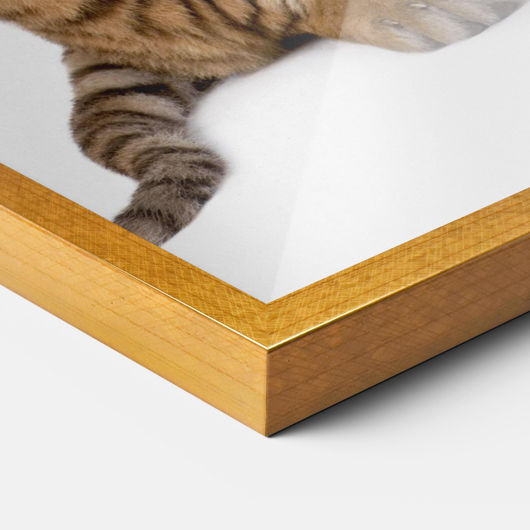 Poster Înrămat Baby Tiger mockup 3