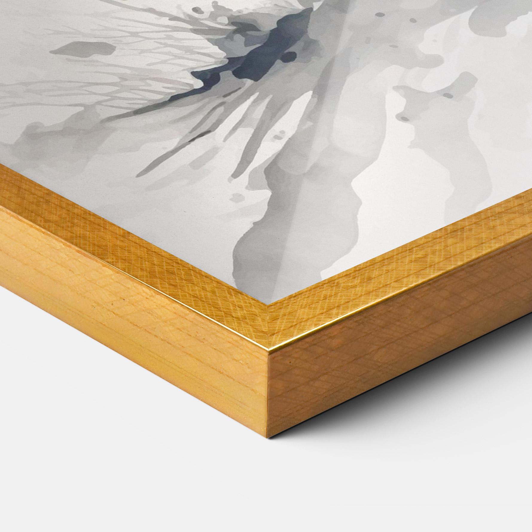 Poster Înrămat Beautiful Tiger Art mockup 3