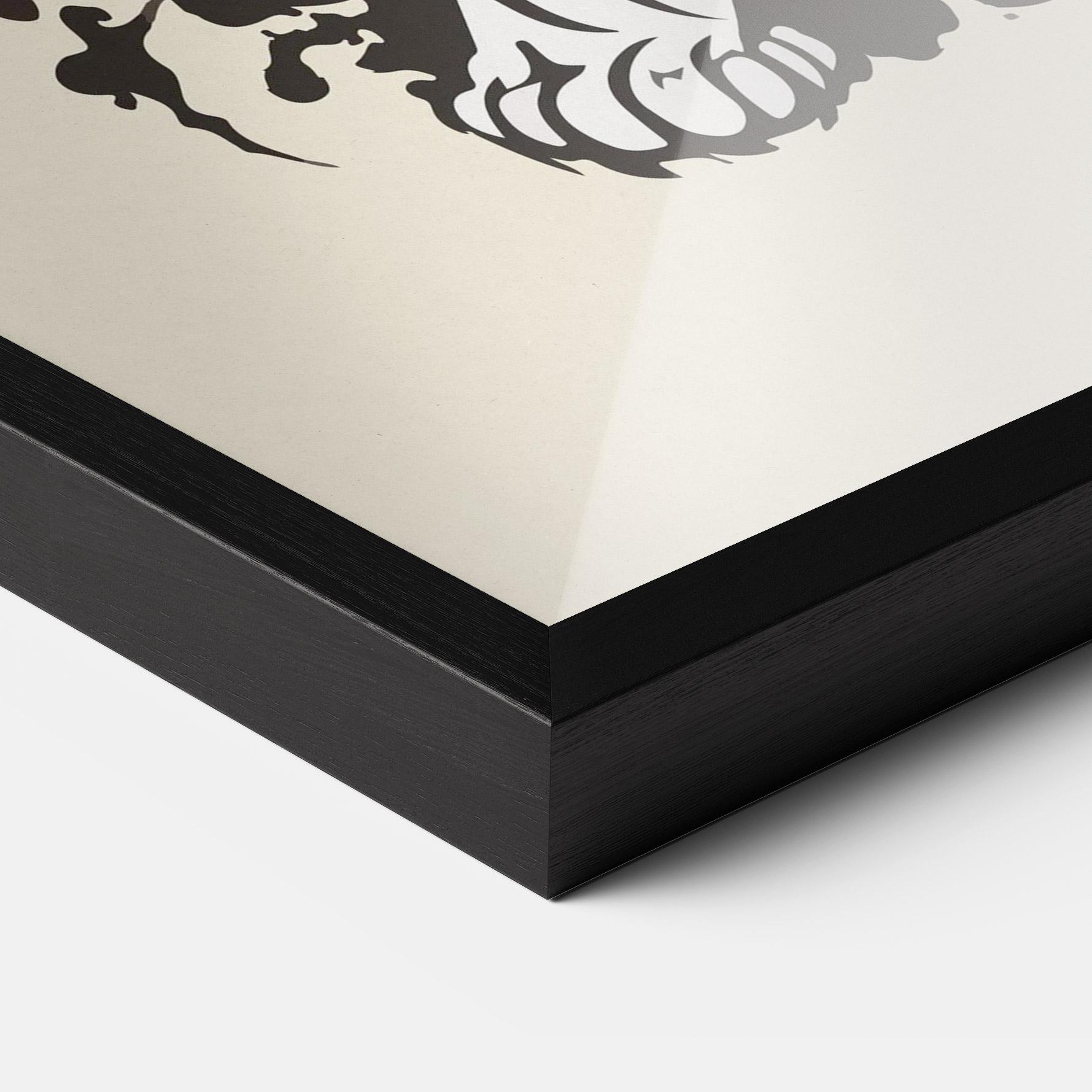 Poster Înrămat Asiatic Tiger mockup 3