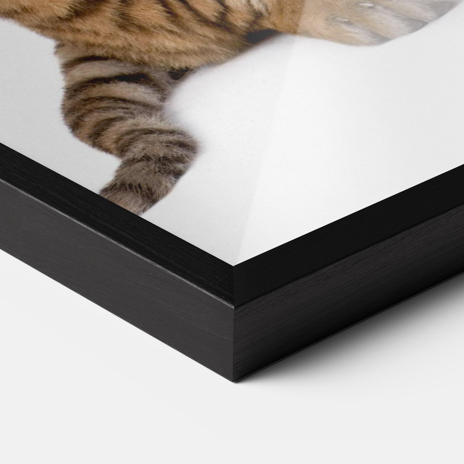 Poster Înrămat Baby Tiger mockup 3