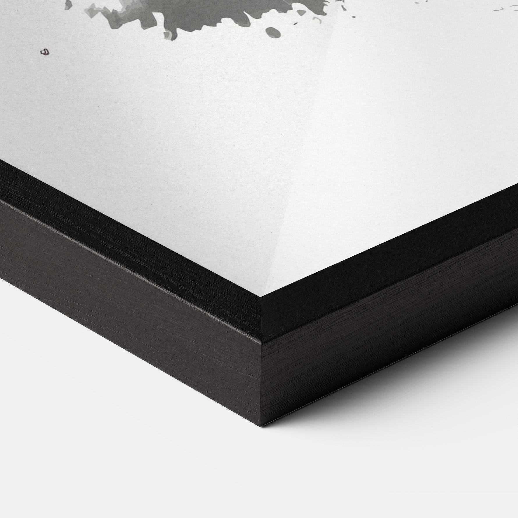 Poster Înrămat Wonderful Tiger mockup 3