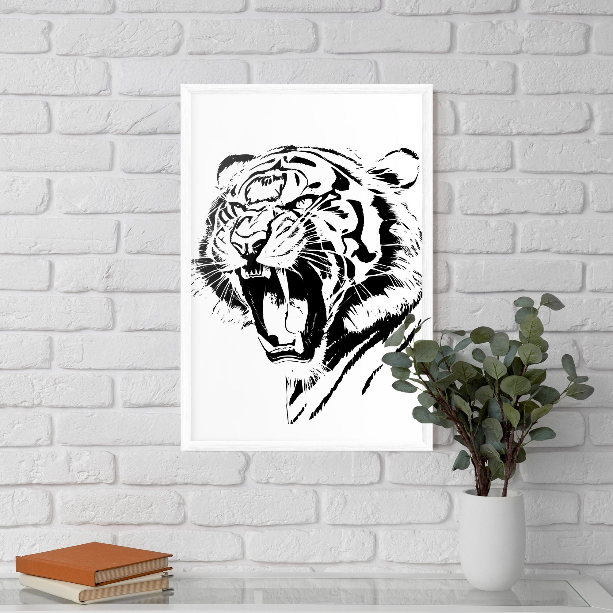 Roaring Tiger mockup 5