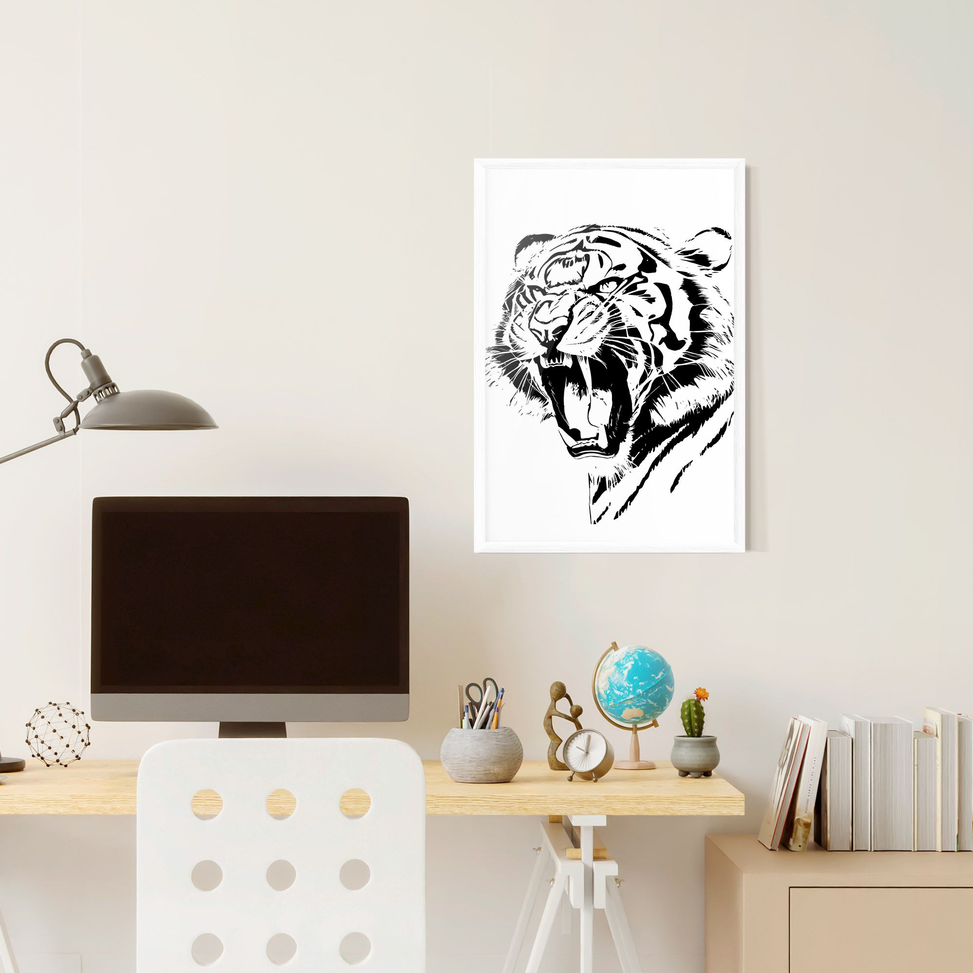 Roaring Tiger mockup 6