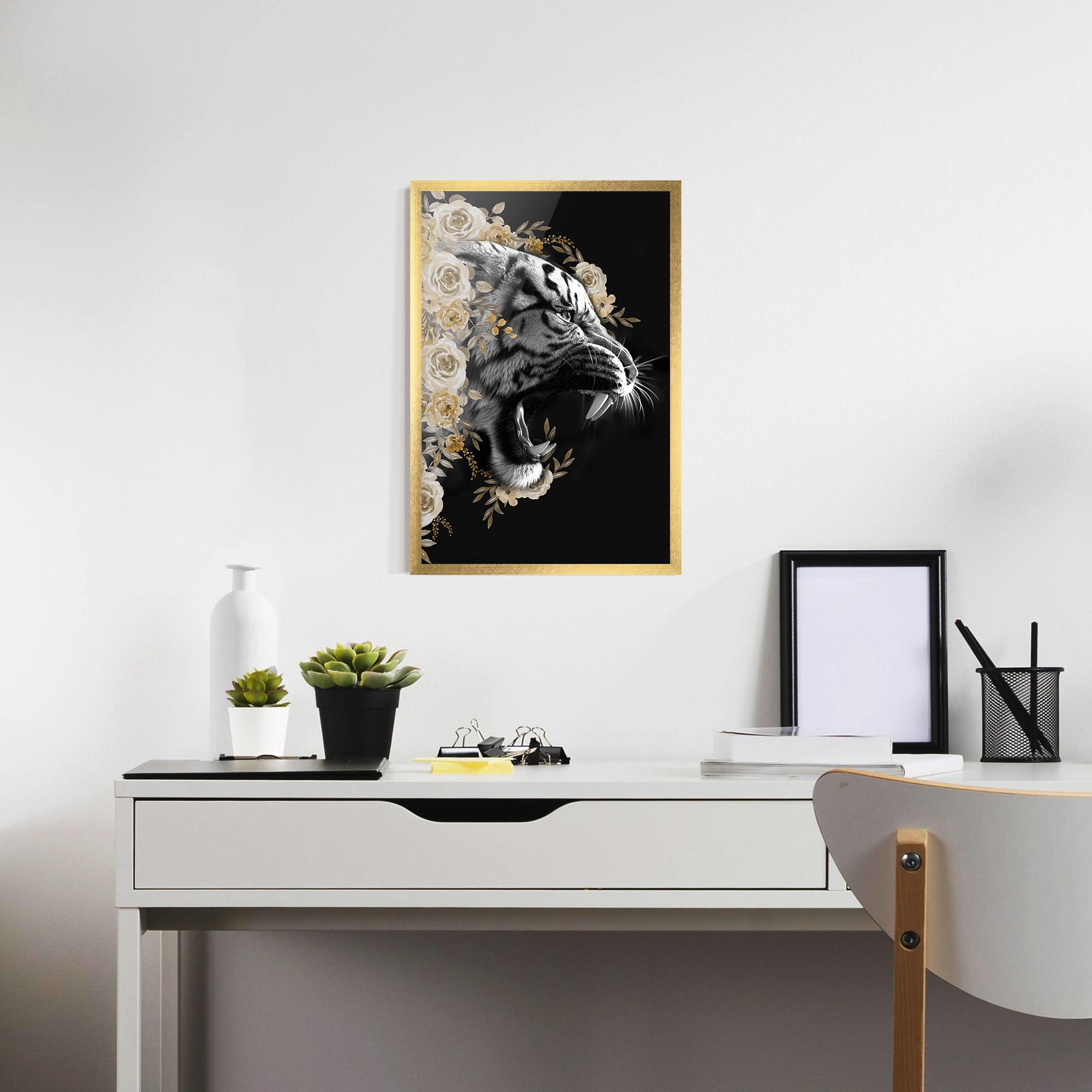 Poster Înrămat Gentle Power mockup 7