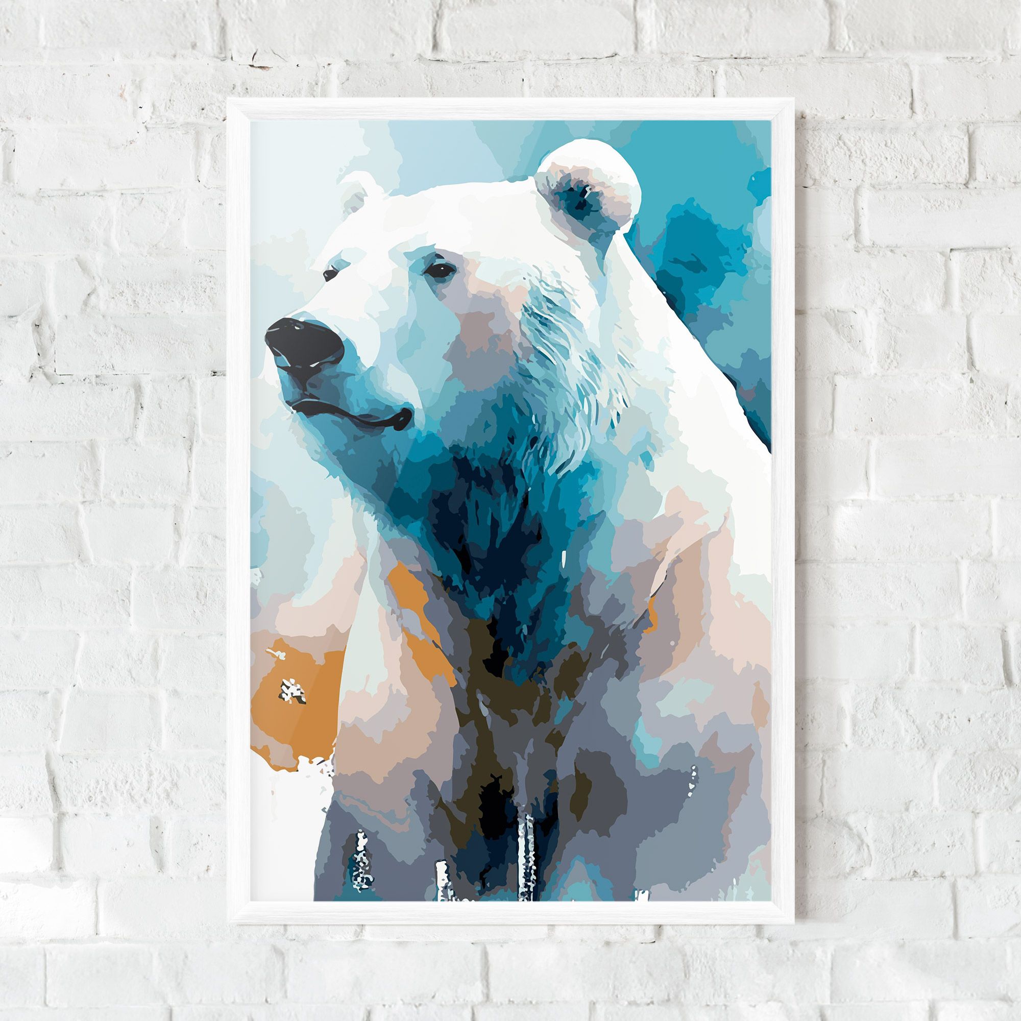 Polar White Bear mockup 0