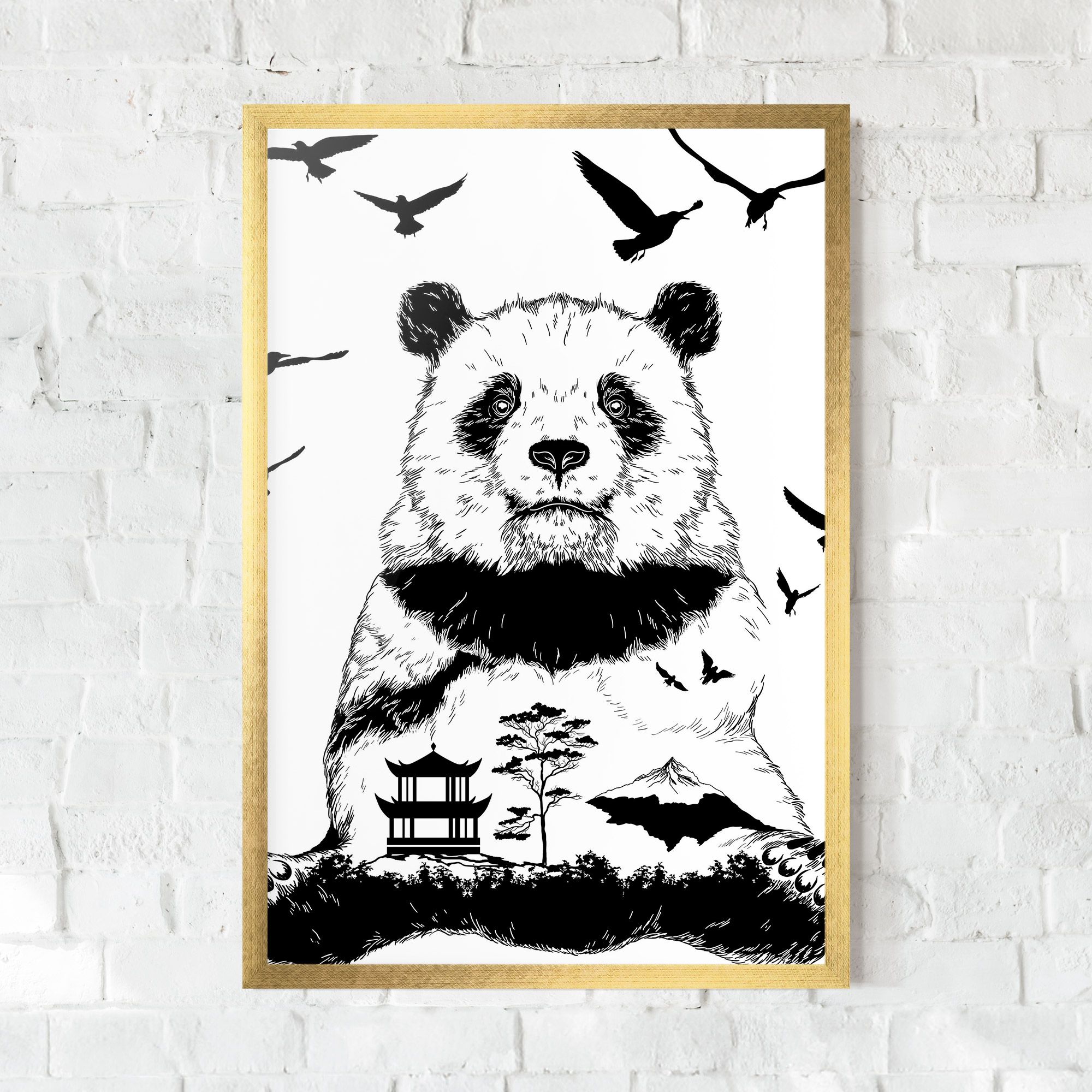 Panda Bear mockup 0