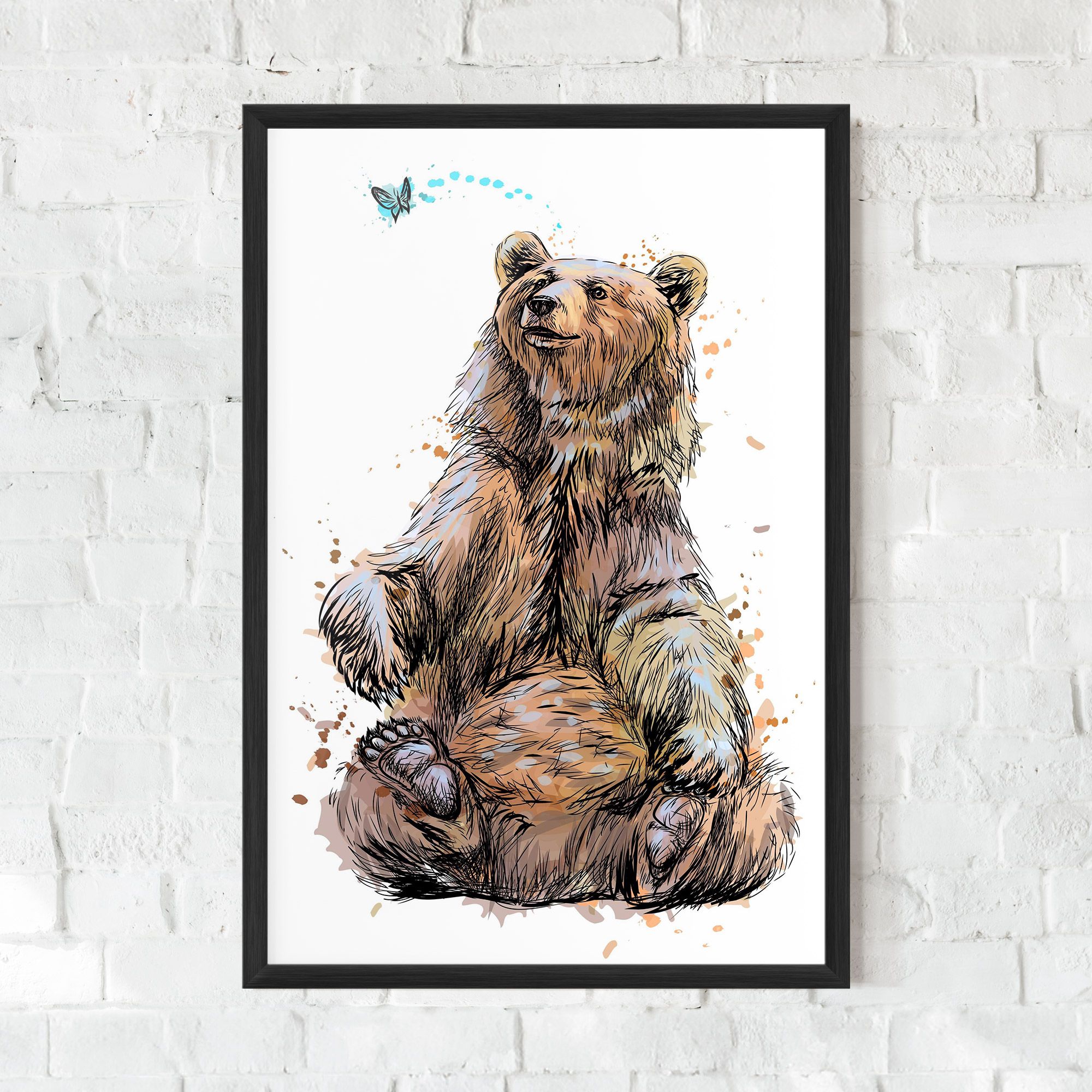Butterfly Bear mockup 0