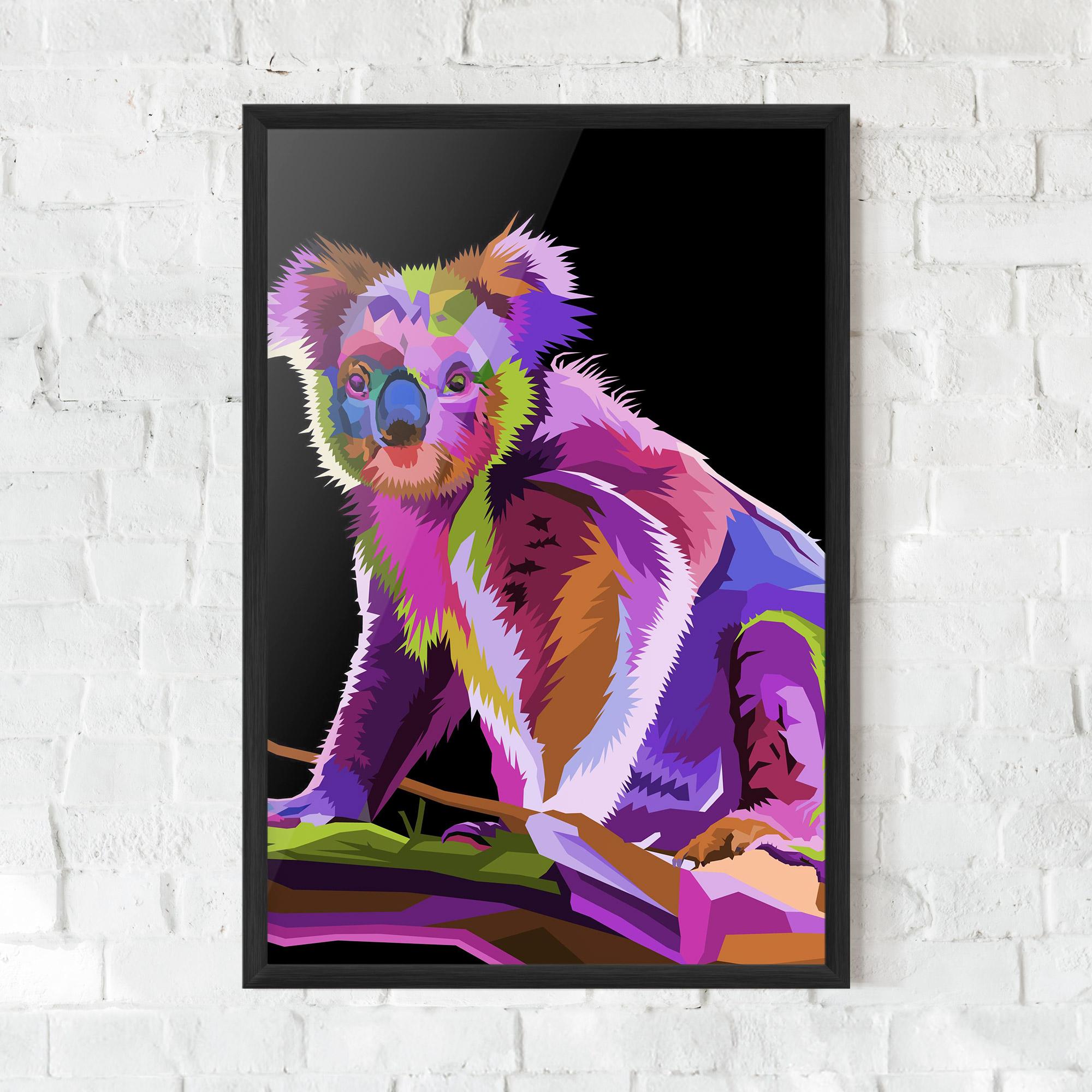 Poster Înrămat Koala Art mockup 0