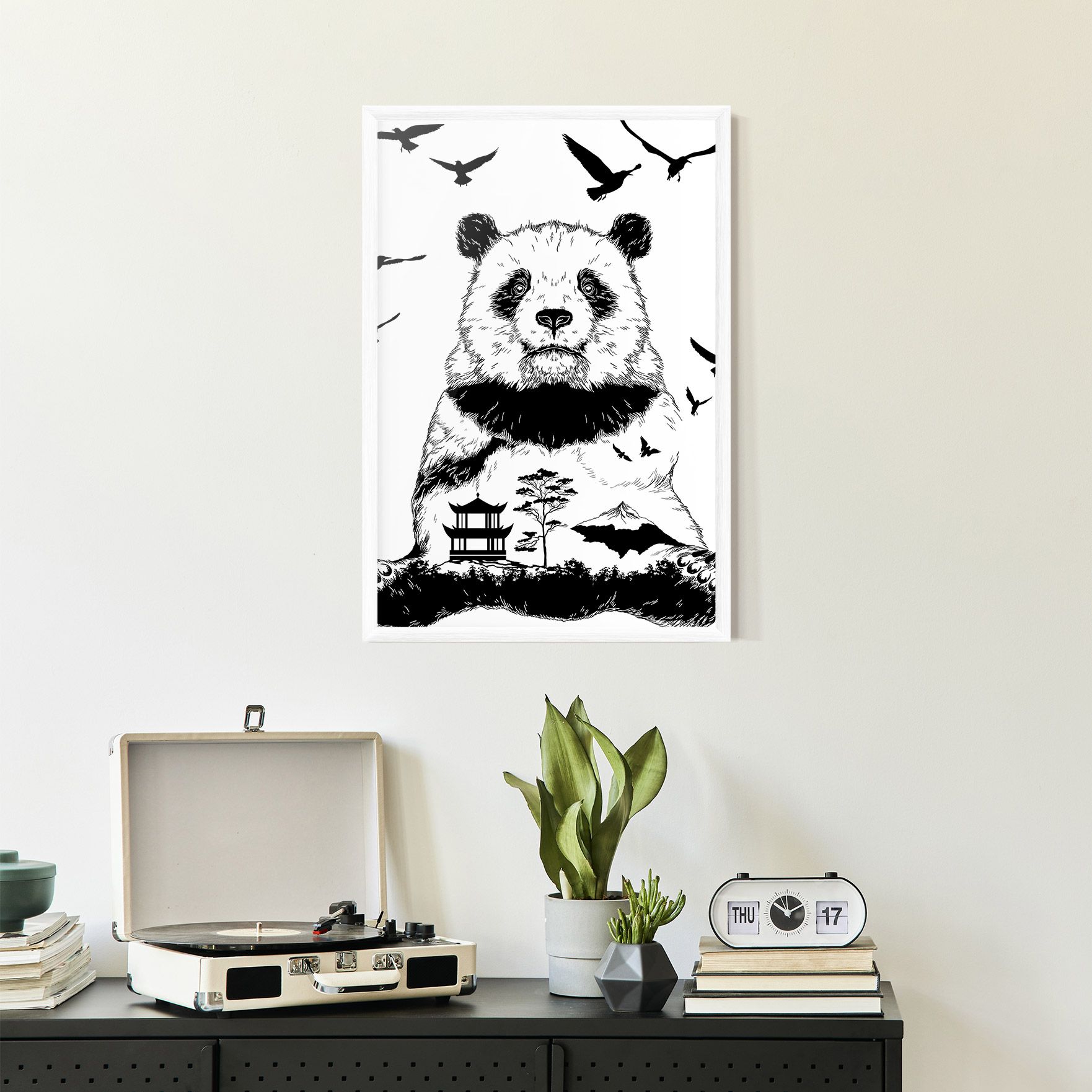 Panda Bear mockup 2