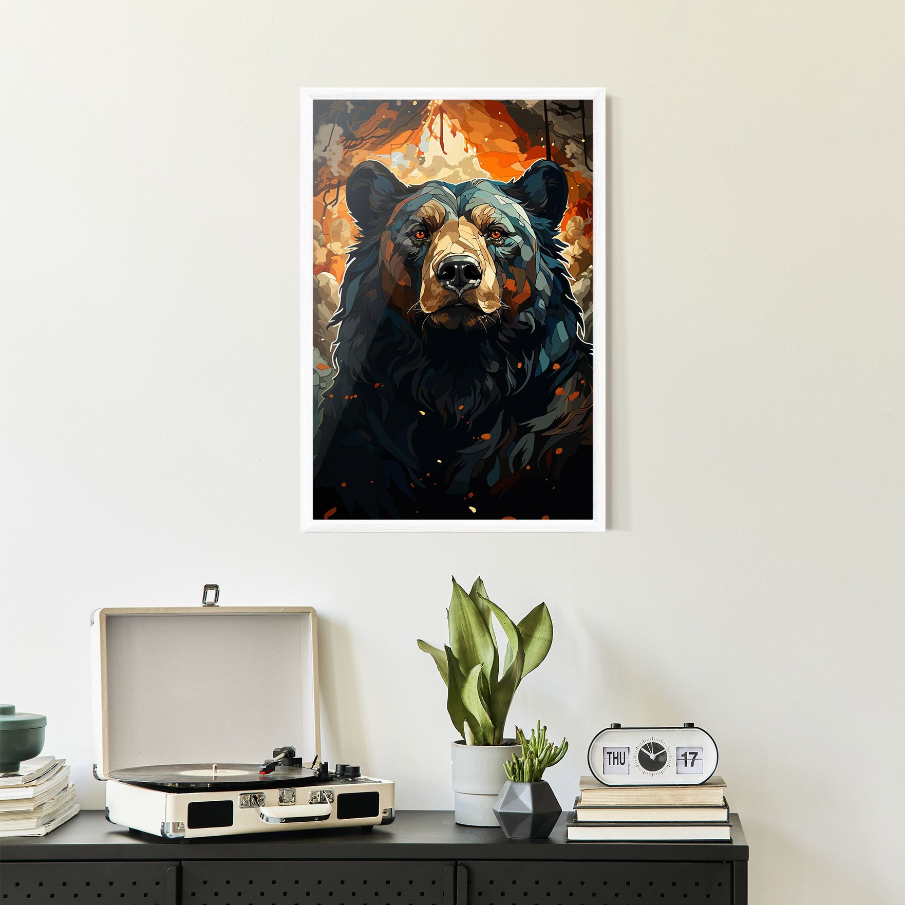 Pretty Bear Art mockup 2