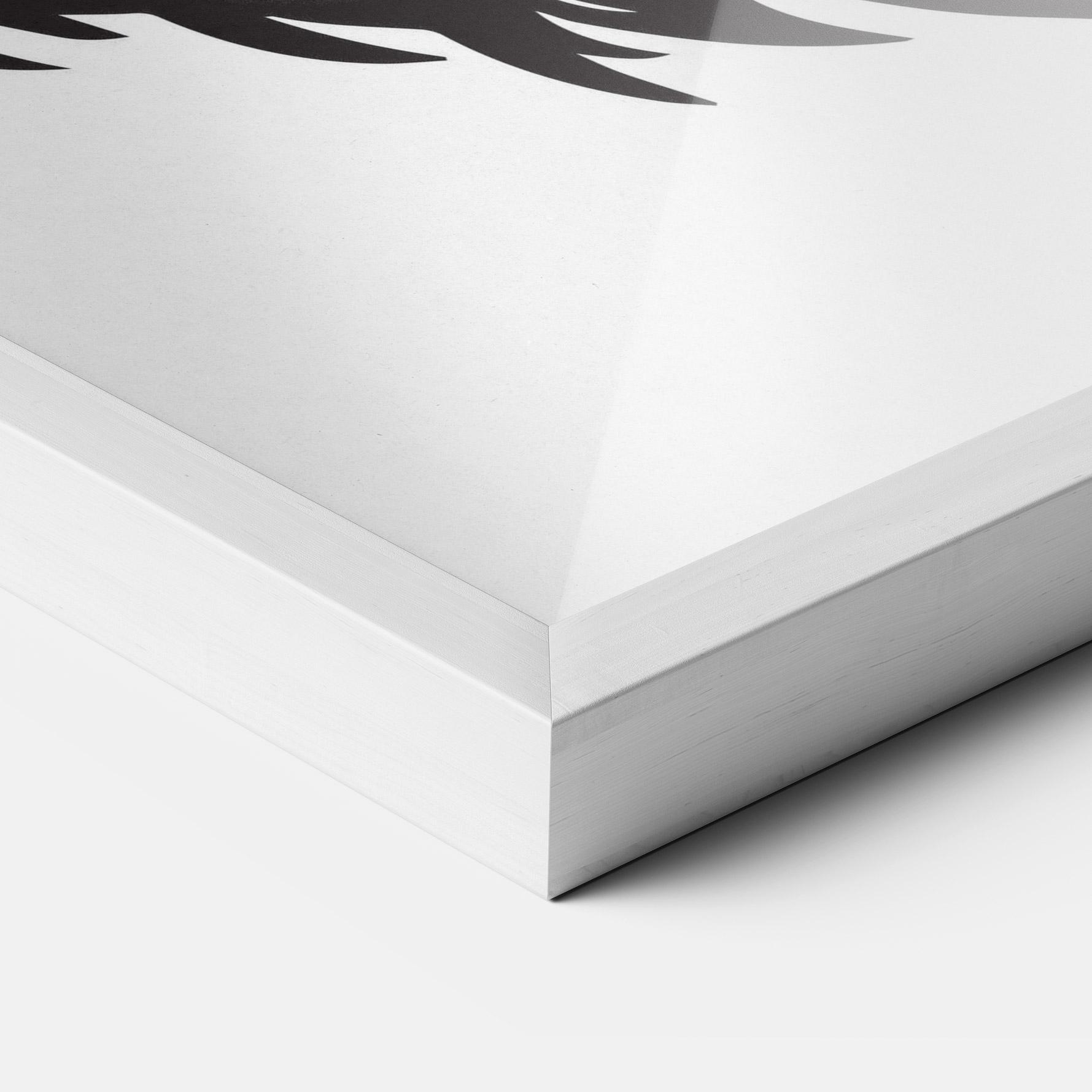 Poster Înrămat Bear Black Head mockup 3