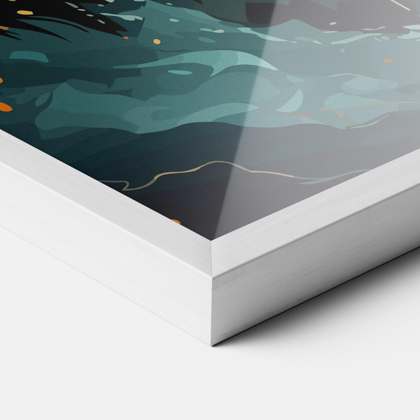 Poster Înrămat Brown Bear Art mockup 3