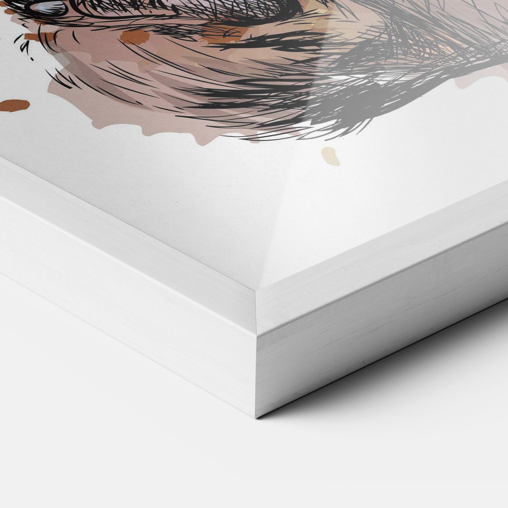 Poster Înrămat Butterfly Bear mockup 3