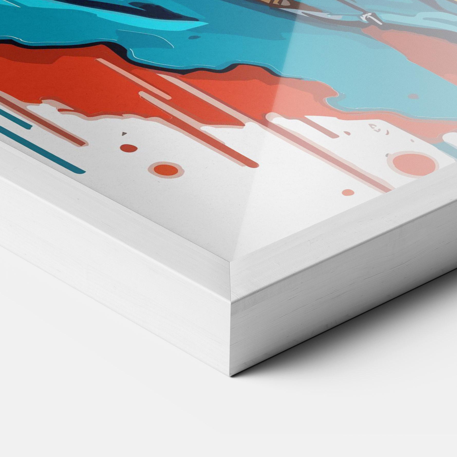 Poster Înrămat Music Panda mockup 3