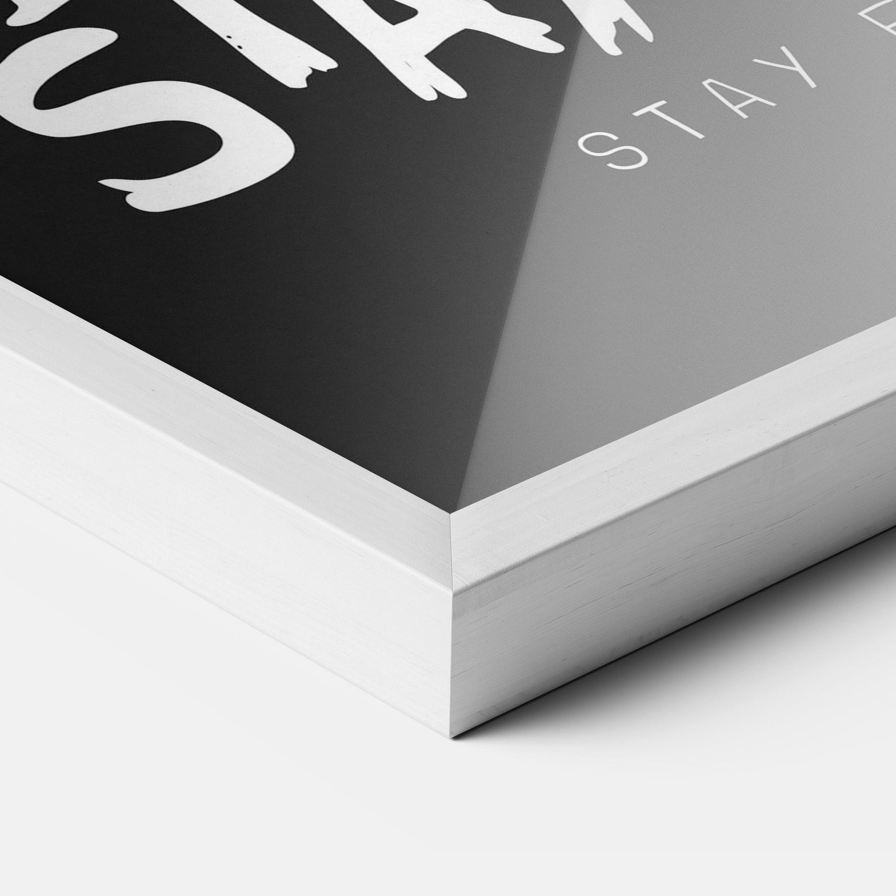 Poster Înrămat Stay High mockup 3