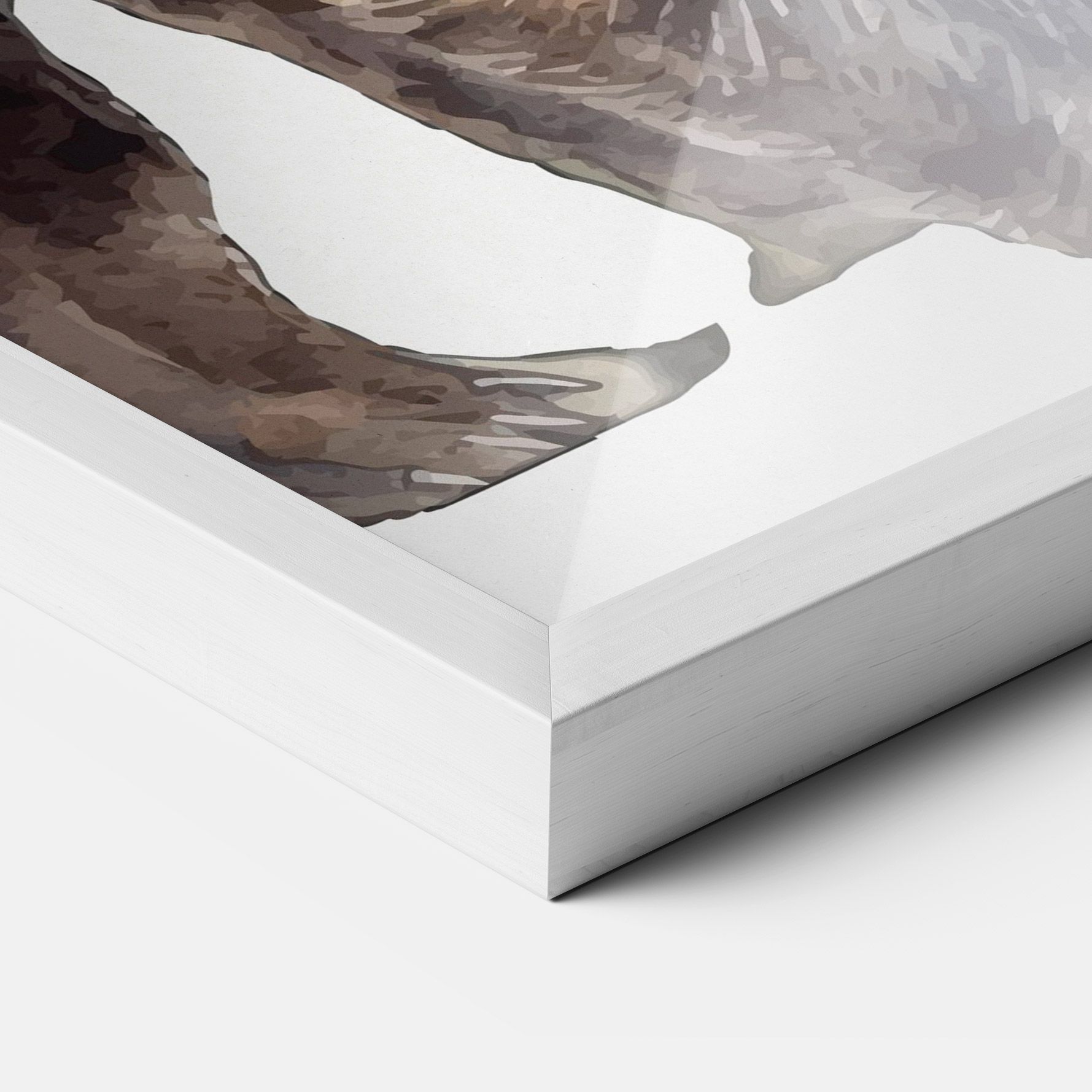 Watercolor Bear Art mockup 3