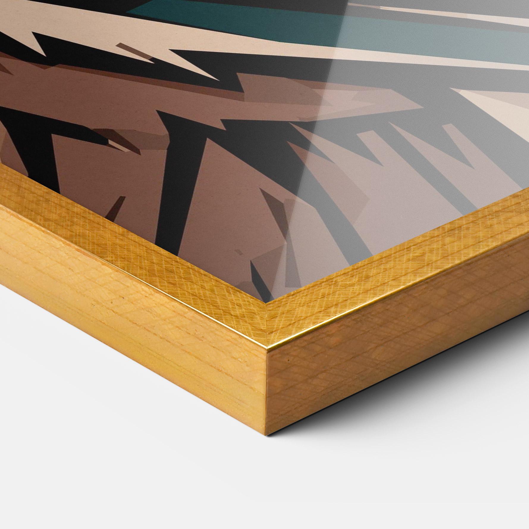 Poster Înrămat Grizzly Art mockup 3