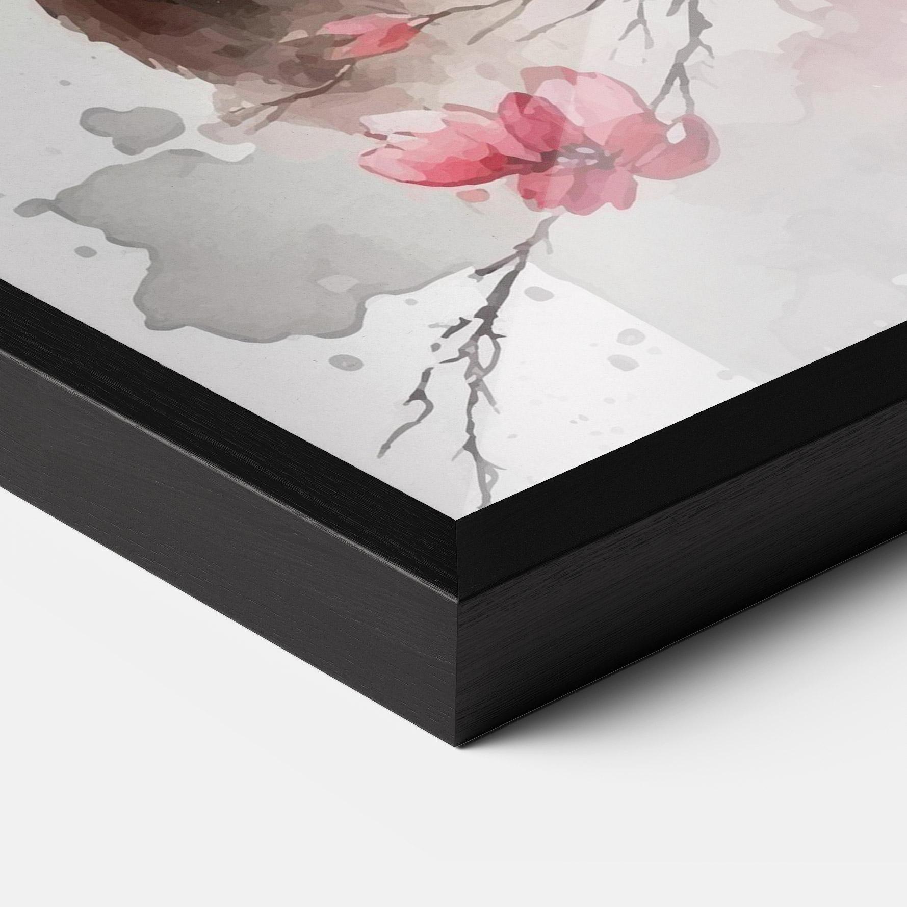 Poster Înrămat Blossom Panda mockup 3