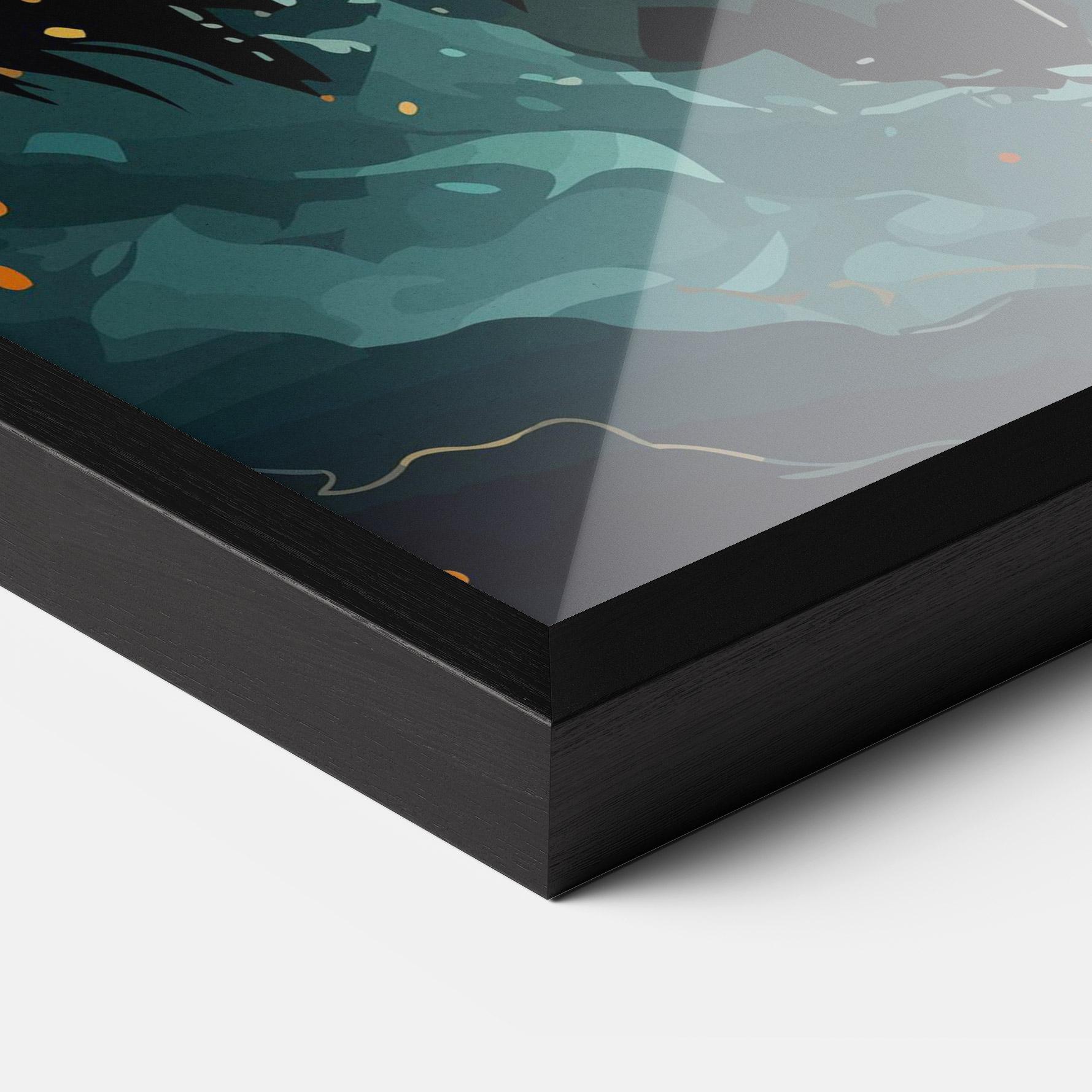 Poster Înrămat Brown Bear Art mockup 3