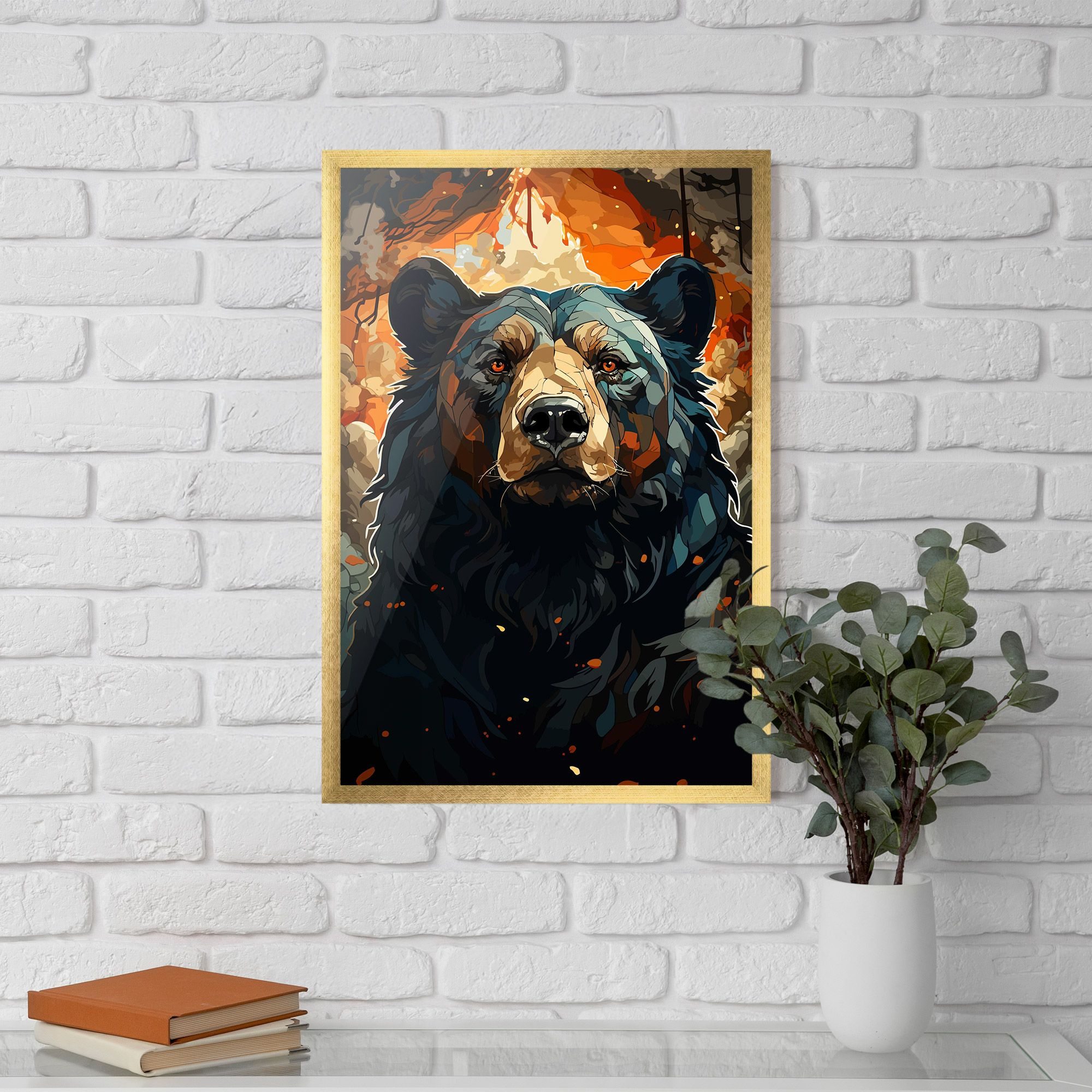 Pretty Bear Art mockup 5