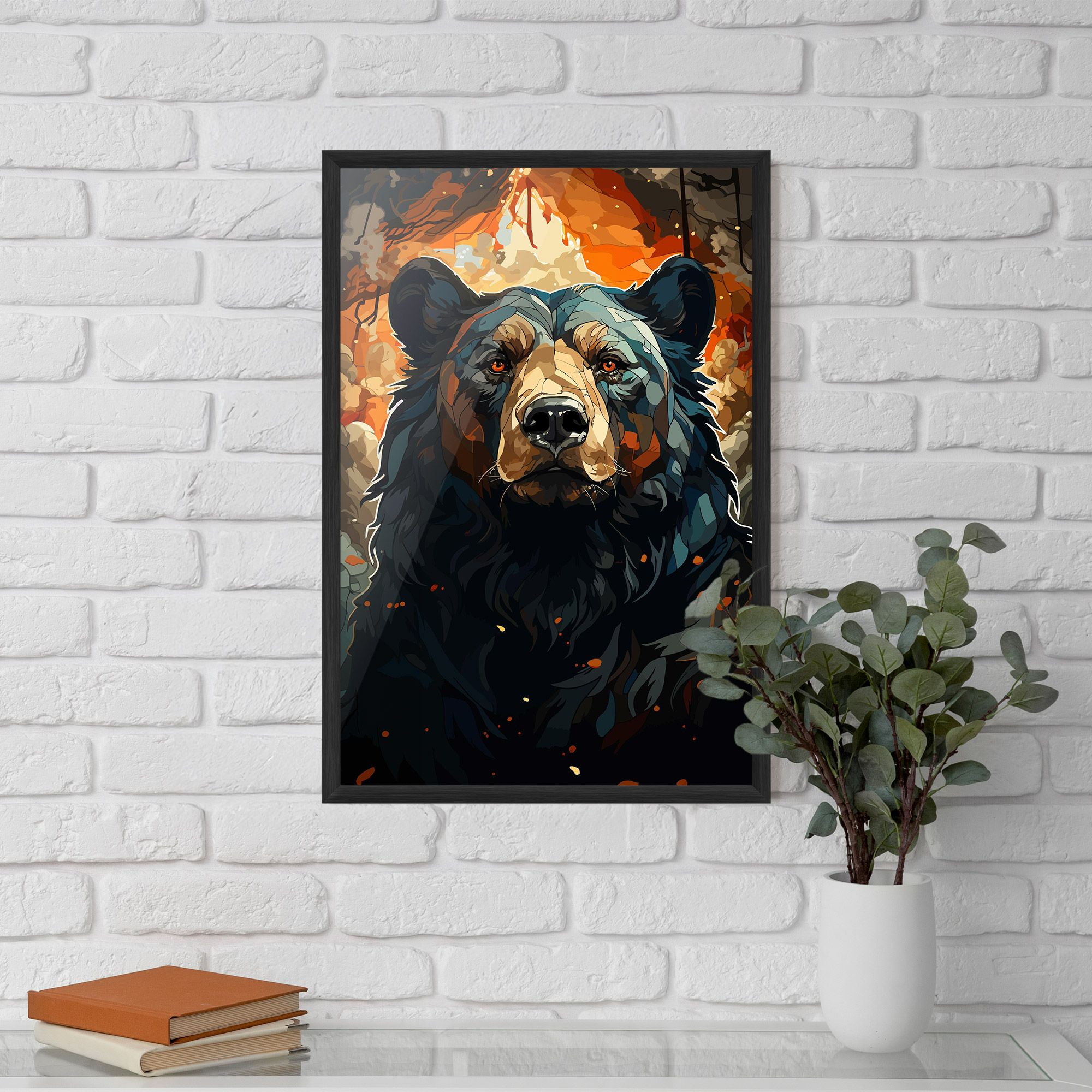 Pretty Bear Art mockup 5