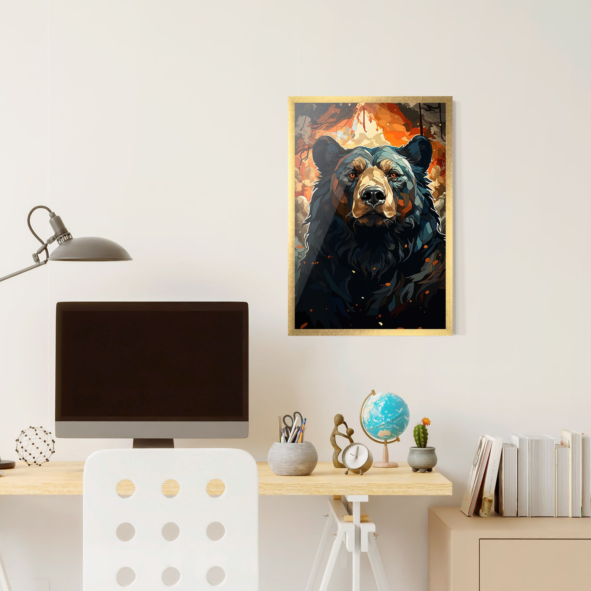 Pretty Bear Art mockup 6