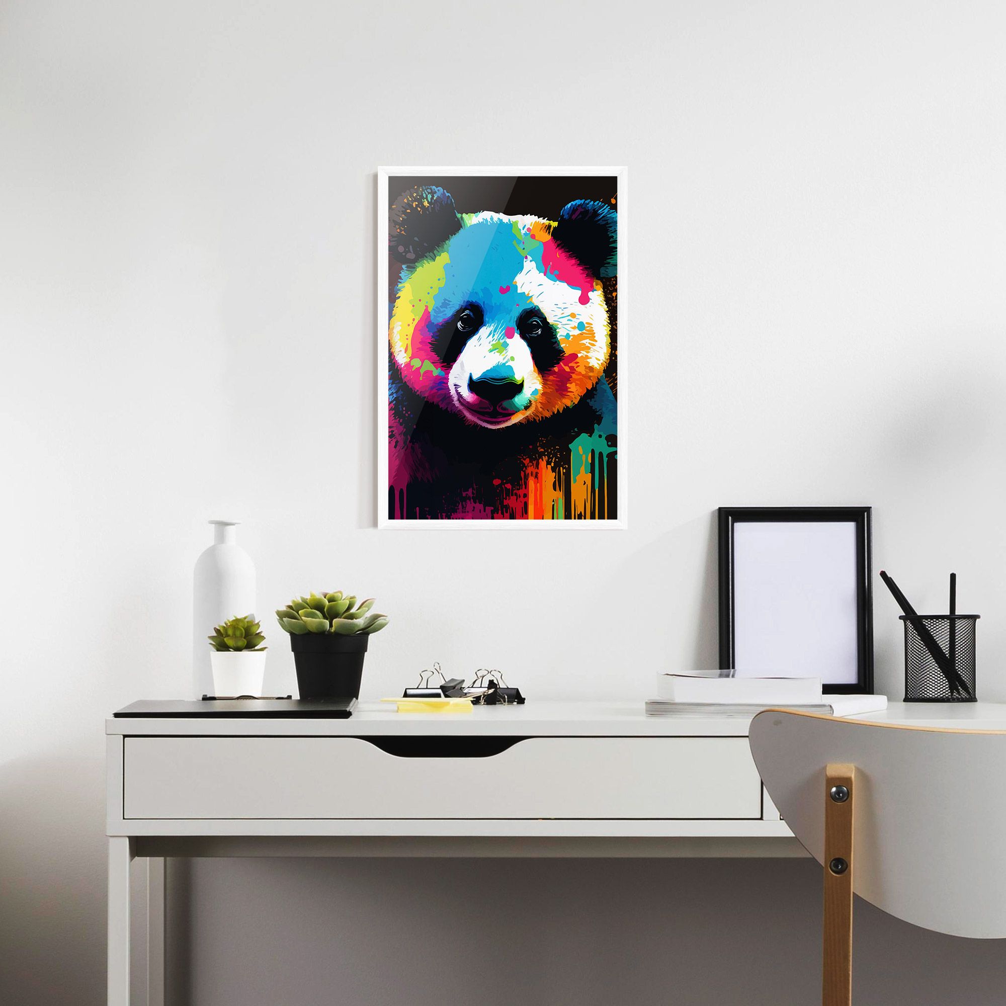 Panda Color Art mockup 7