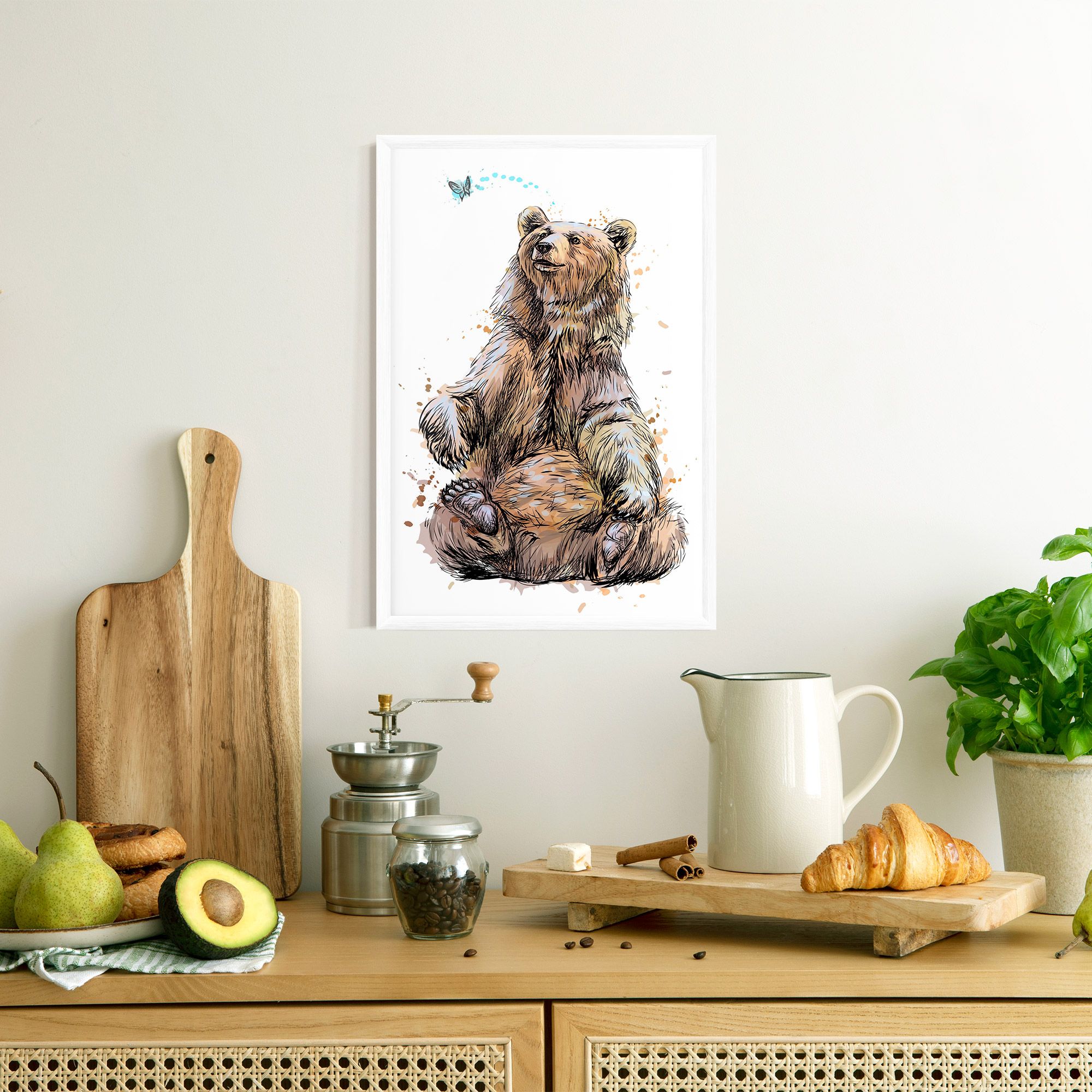 Butterfly Bear mockup 8