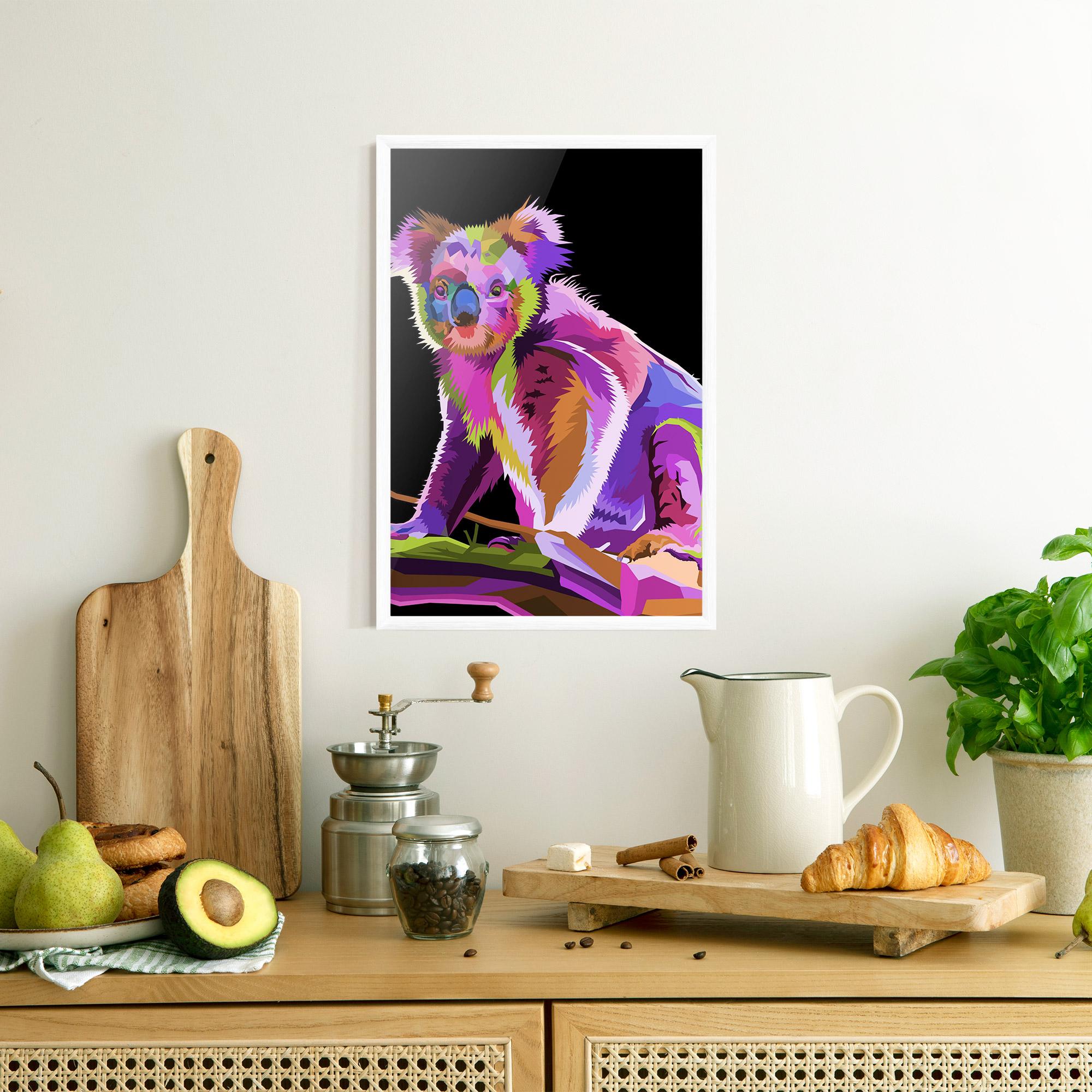 Poster Înrămat Koala Art mockup 8