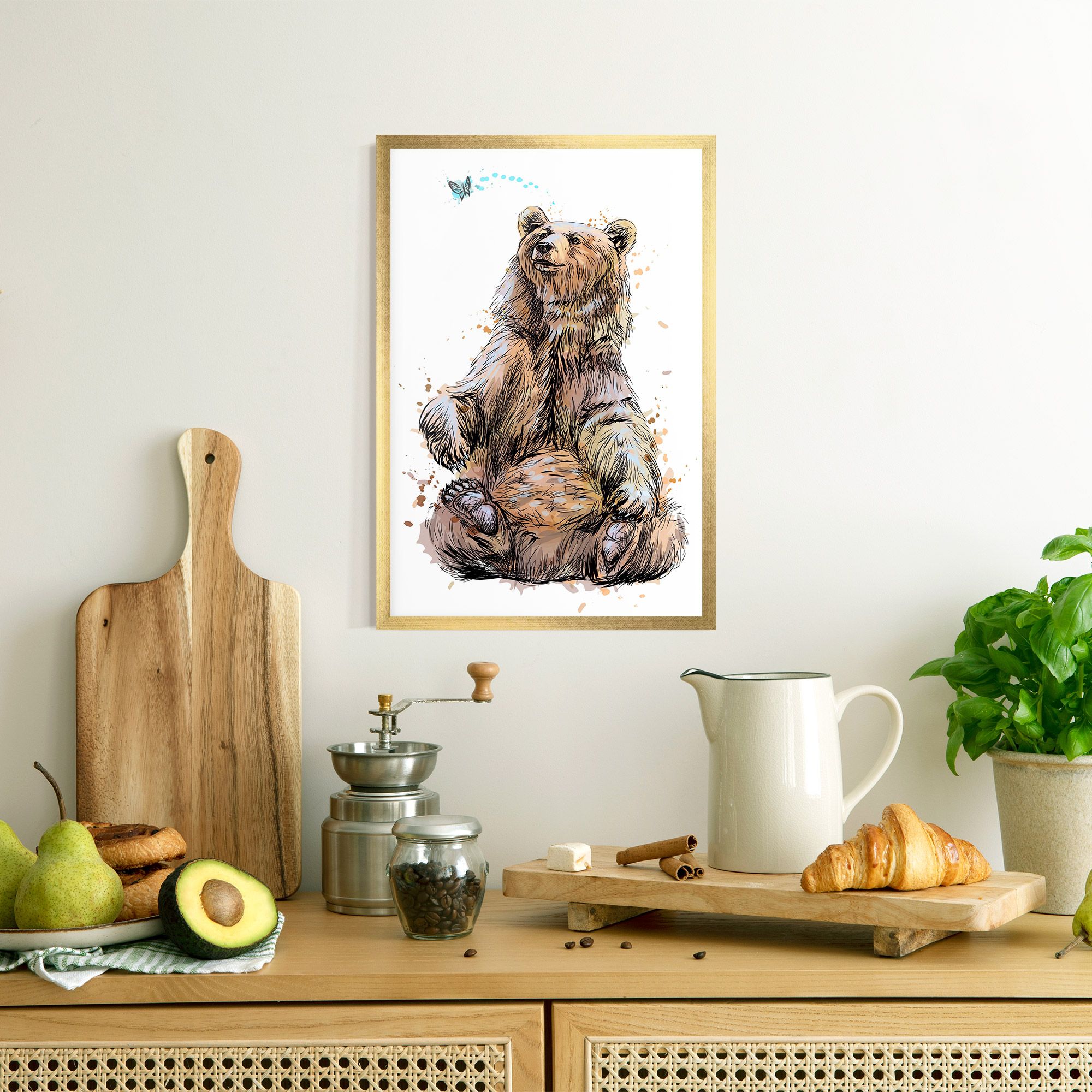 Butterfly Bear mockup 8